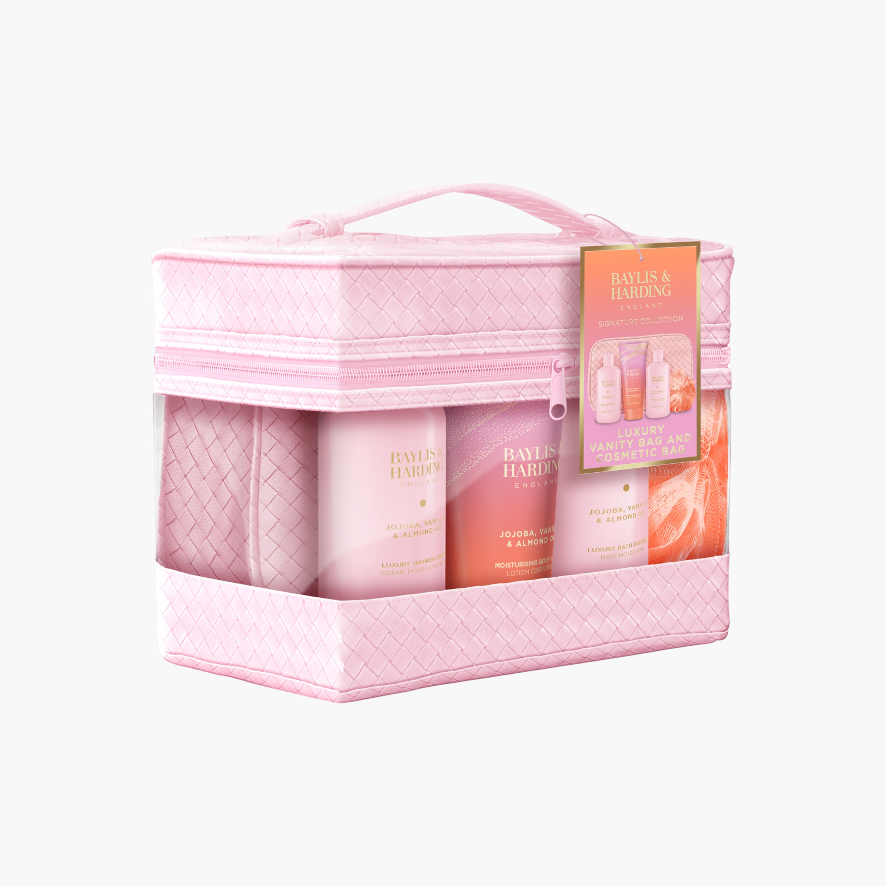 Baylis & Harding Pink Vanity Bag Gift Set-beautyandpersonalcare-bathandbody-giftsets-image-2