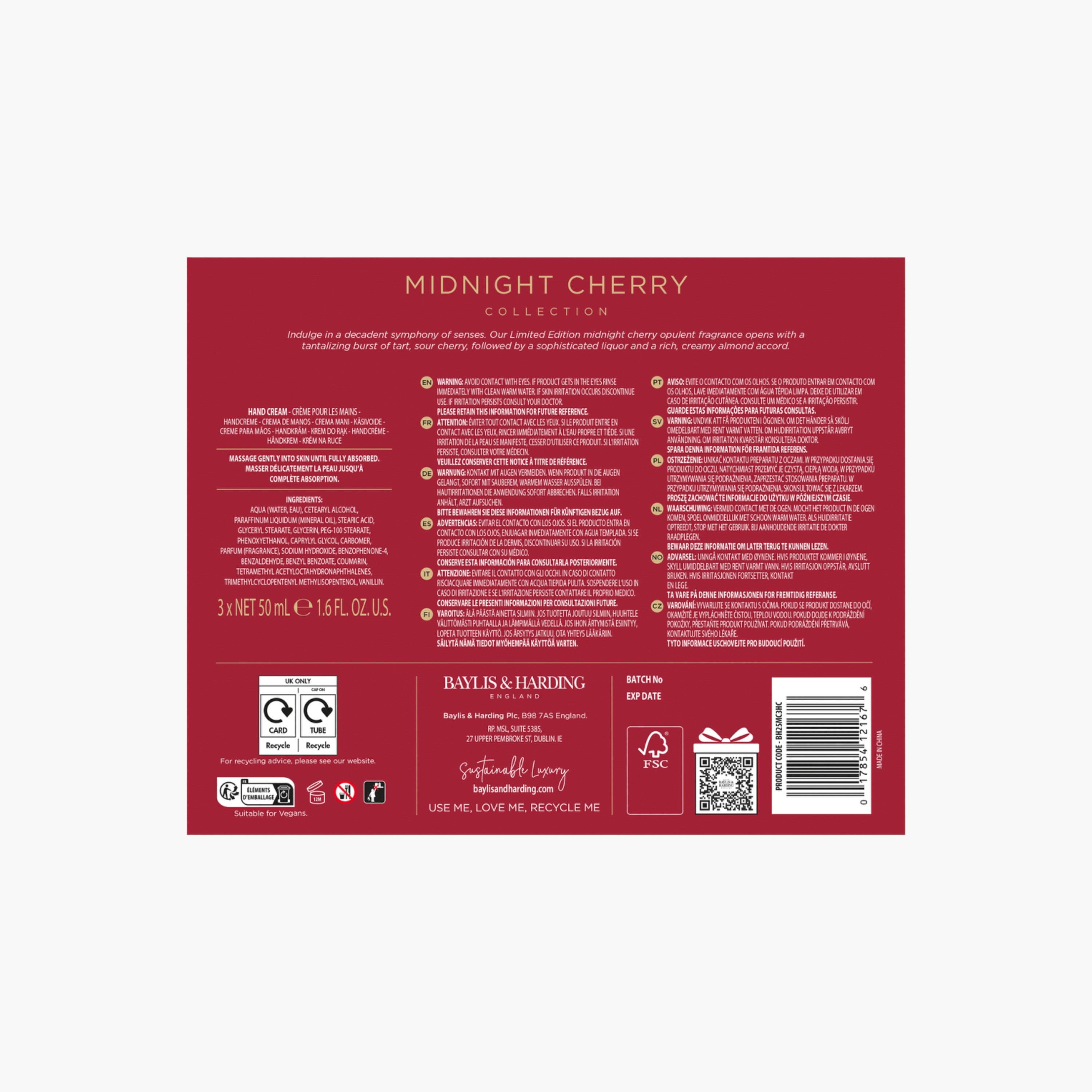 Baylis & Harding Midnight Cherry Hand Cream Gift Set-beautyandpersonalcare-giftsets-image-8