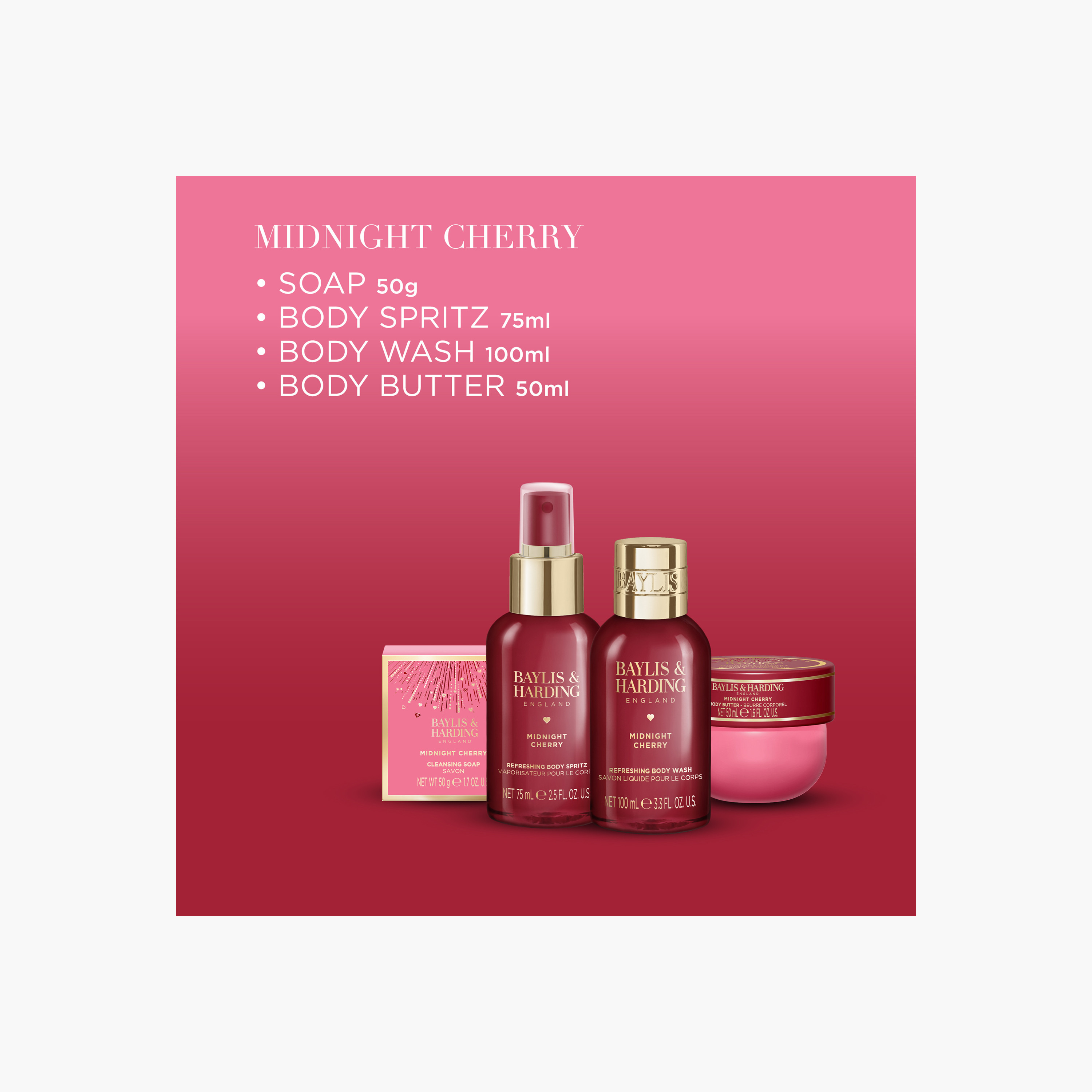 Baylis & Harding Midnight Cherry Luxury Travel Wash Bag-beautyandpersonalcare-giftsets-image-4