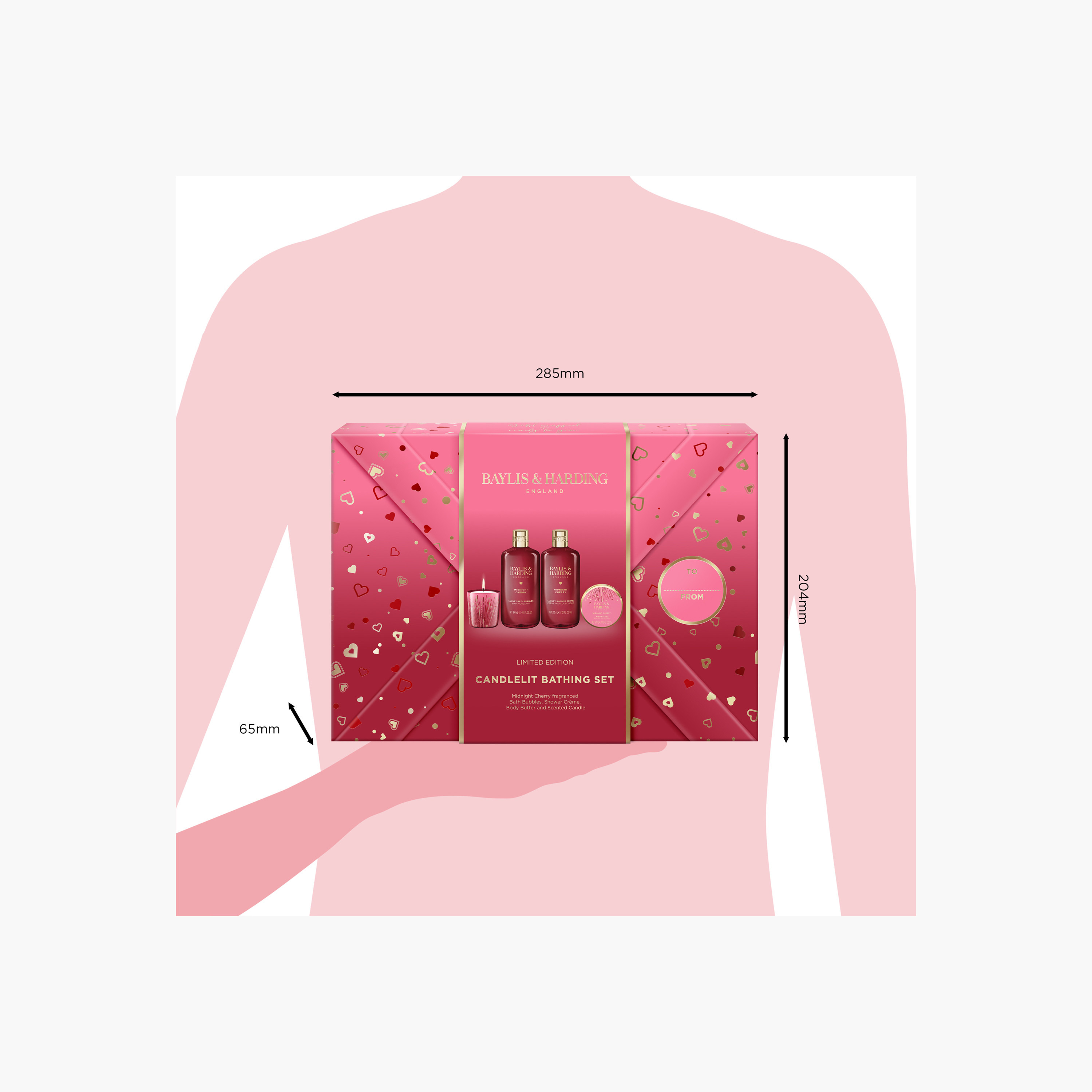 Baylis & Harding Midnight Cherry Candlelit Bathing Set-beautyandpersonalcare-giftsets-image-7