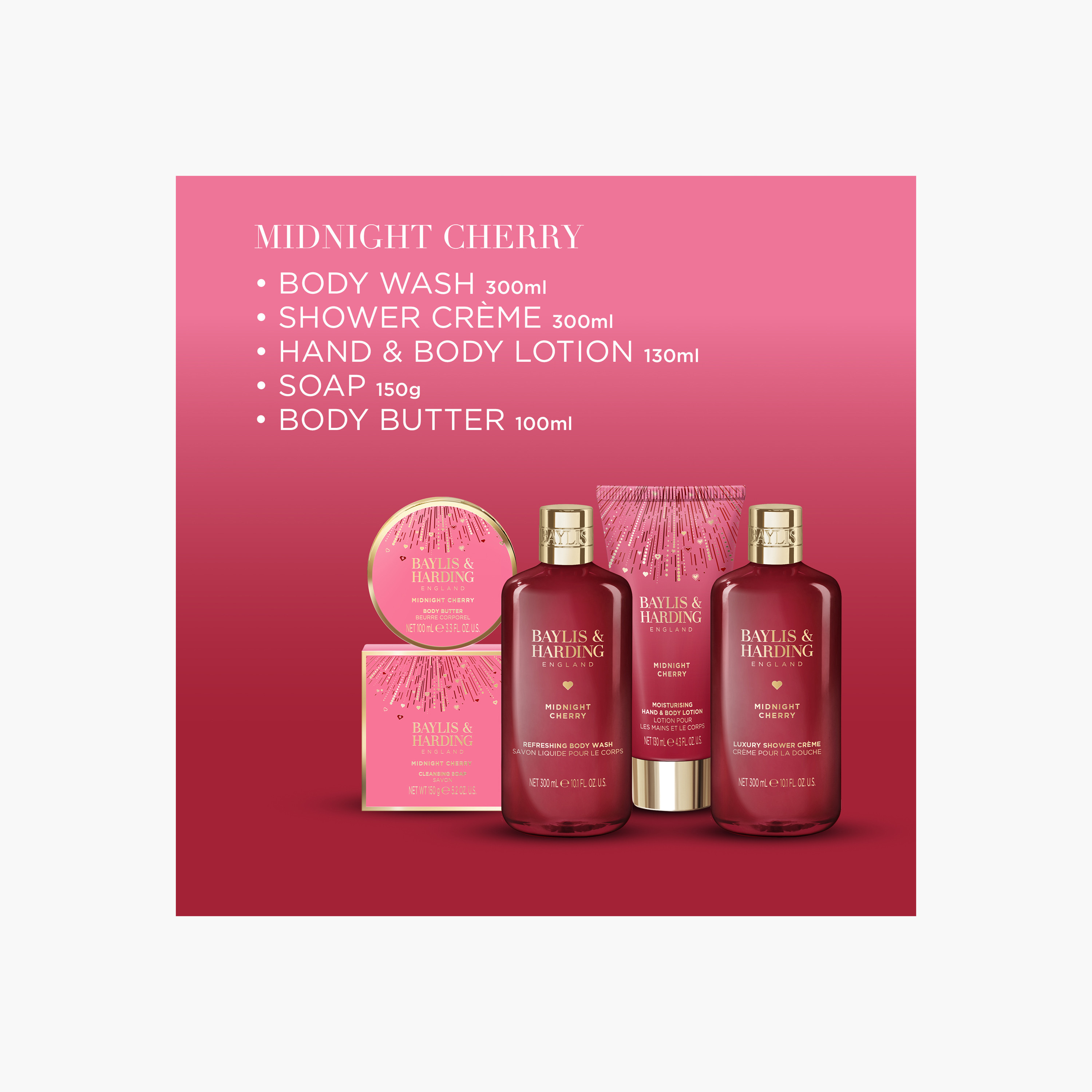 Baylis & Harding Midnight Cherry Pamper Gift Set-beautyandpersonalcare-giftsets-image-4