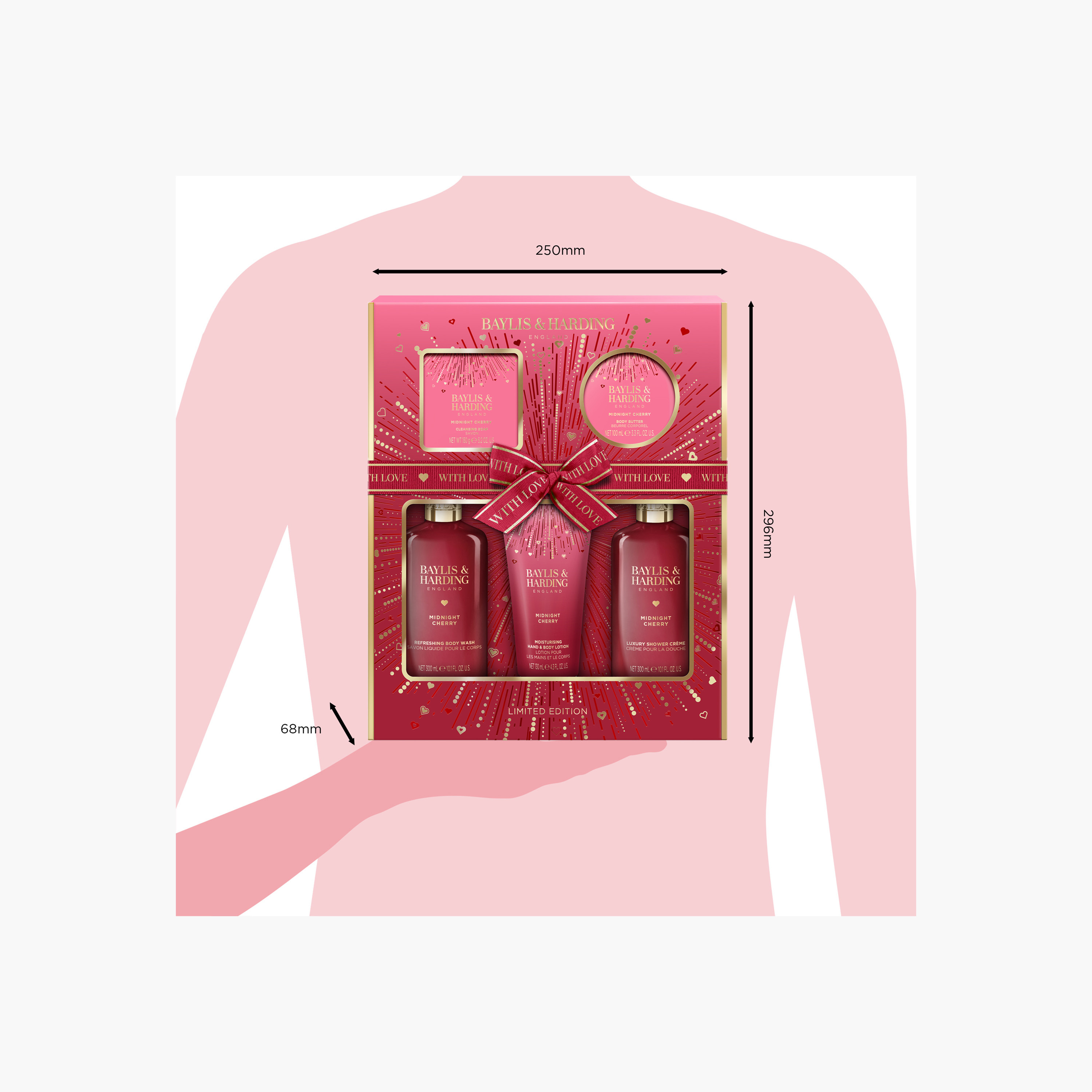 Baylis & Harding Midnight Cherry Pamper Gift Set-beautyandpersonalcare-giftsets-image-7
