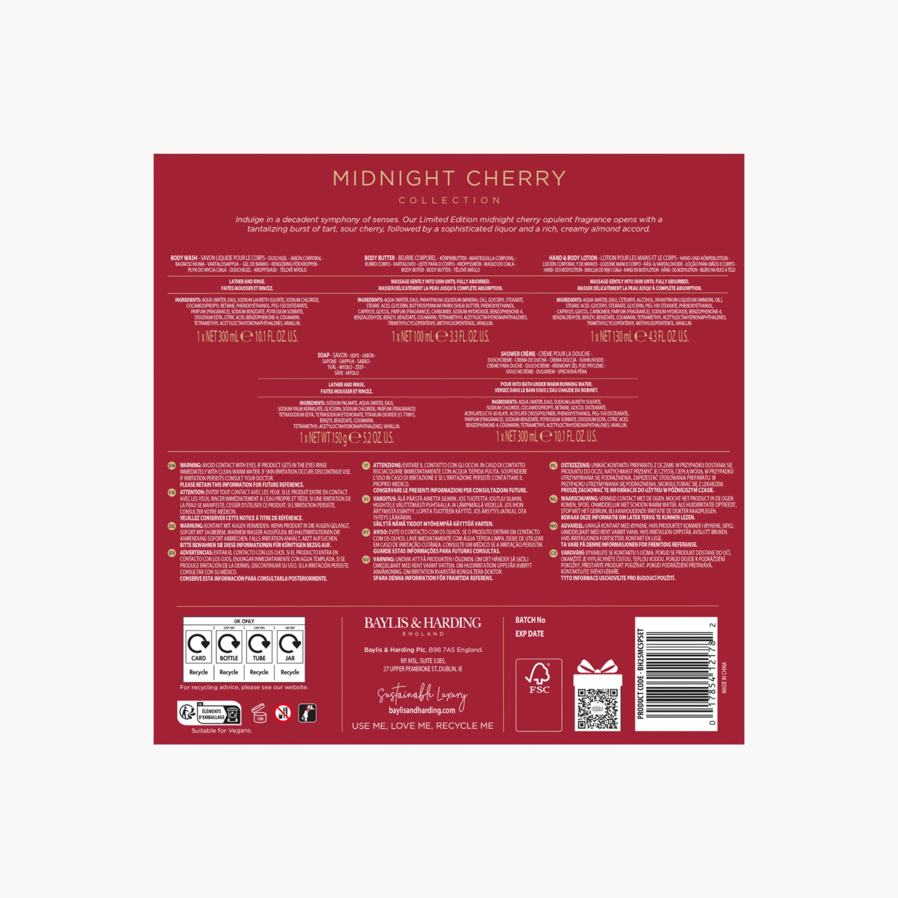 Baylis & Harding Midnight Cherry Pamper Gift Set-beautyandpersonalcare-giftsets-image-8