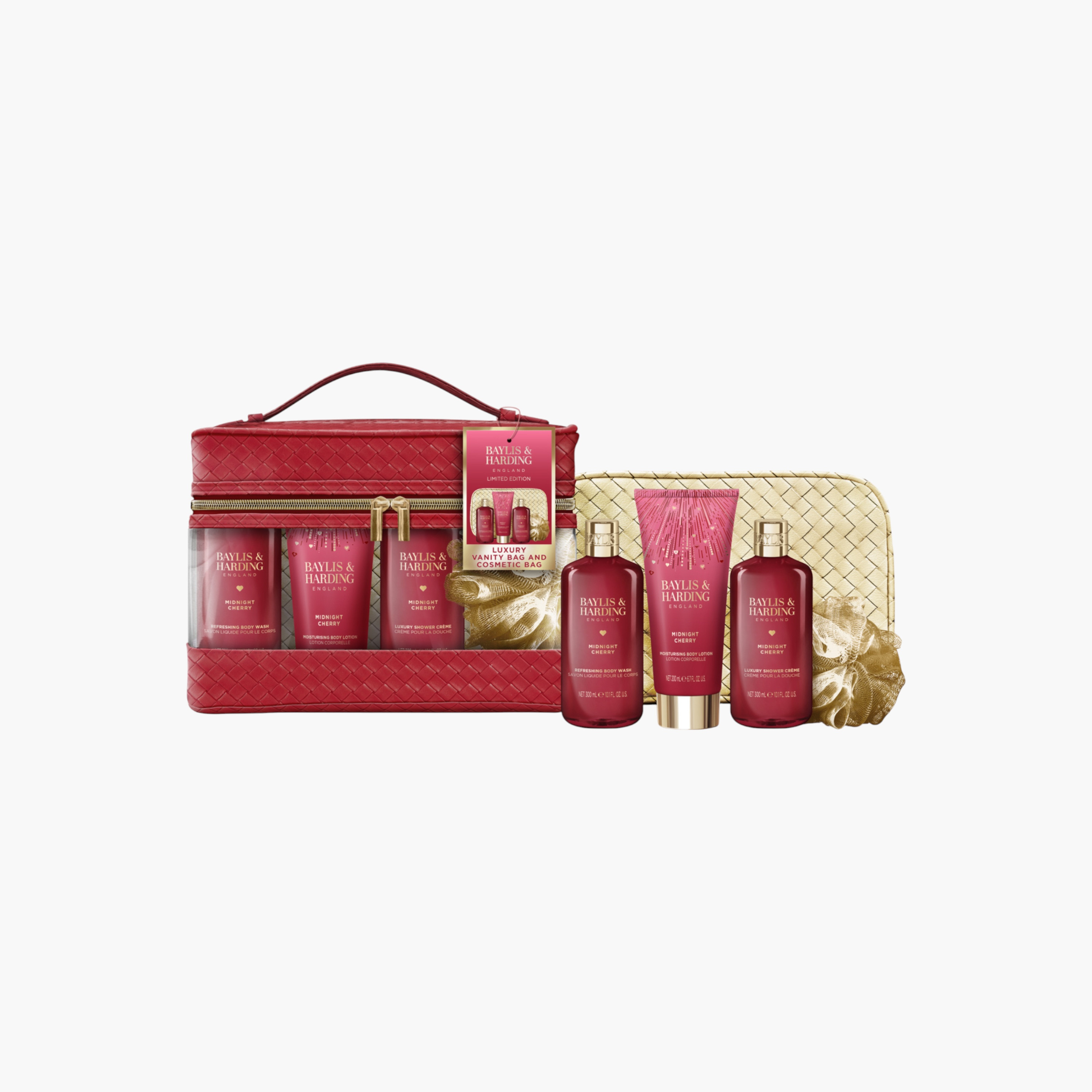 Baylis & Harding Red Woven Vanity Bag Set-beautyandpersonalcare-giftsets-image-3