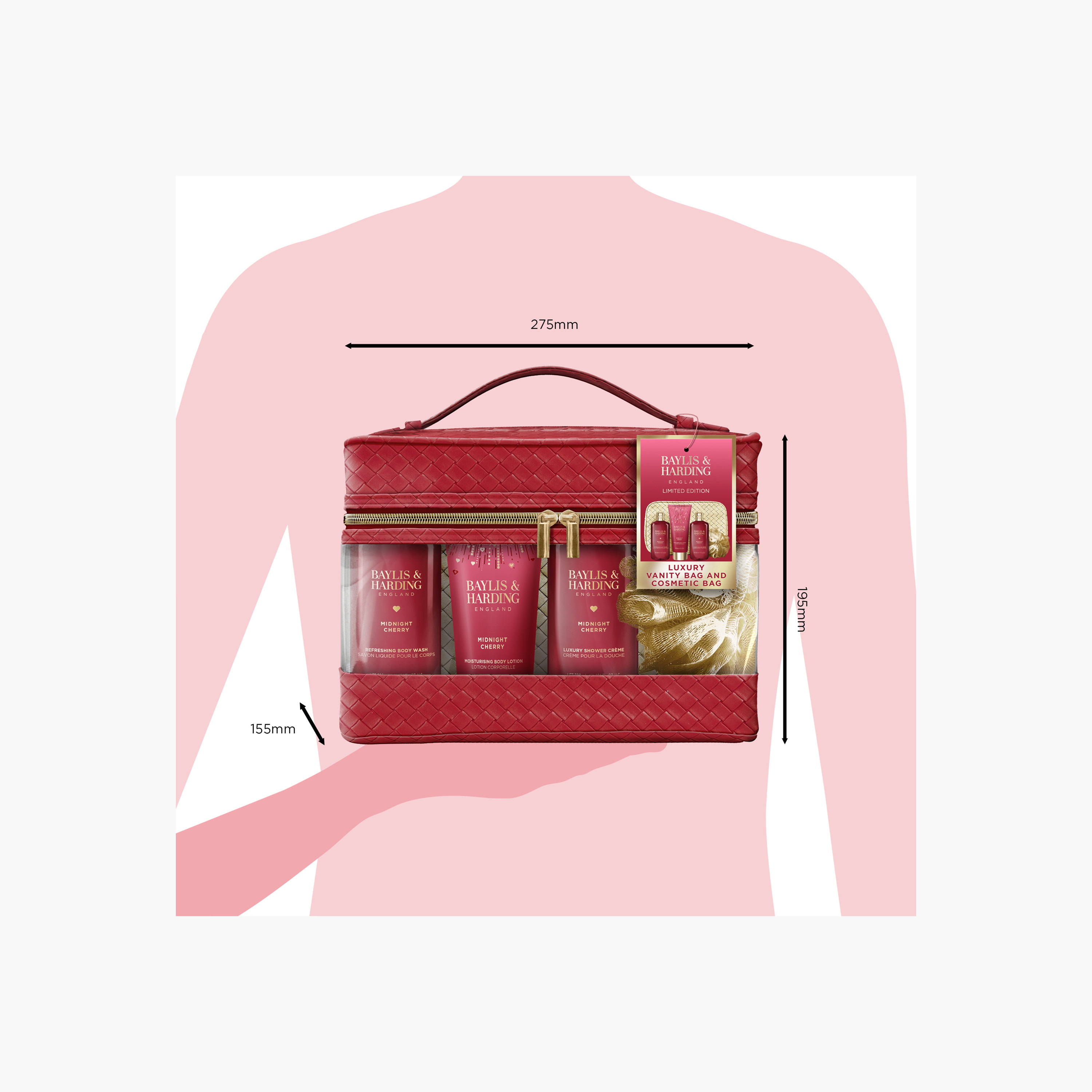 Baylis & Harding Red Woven Vanity Bag Set-beautyandpersonalcare-giftsets-image-7