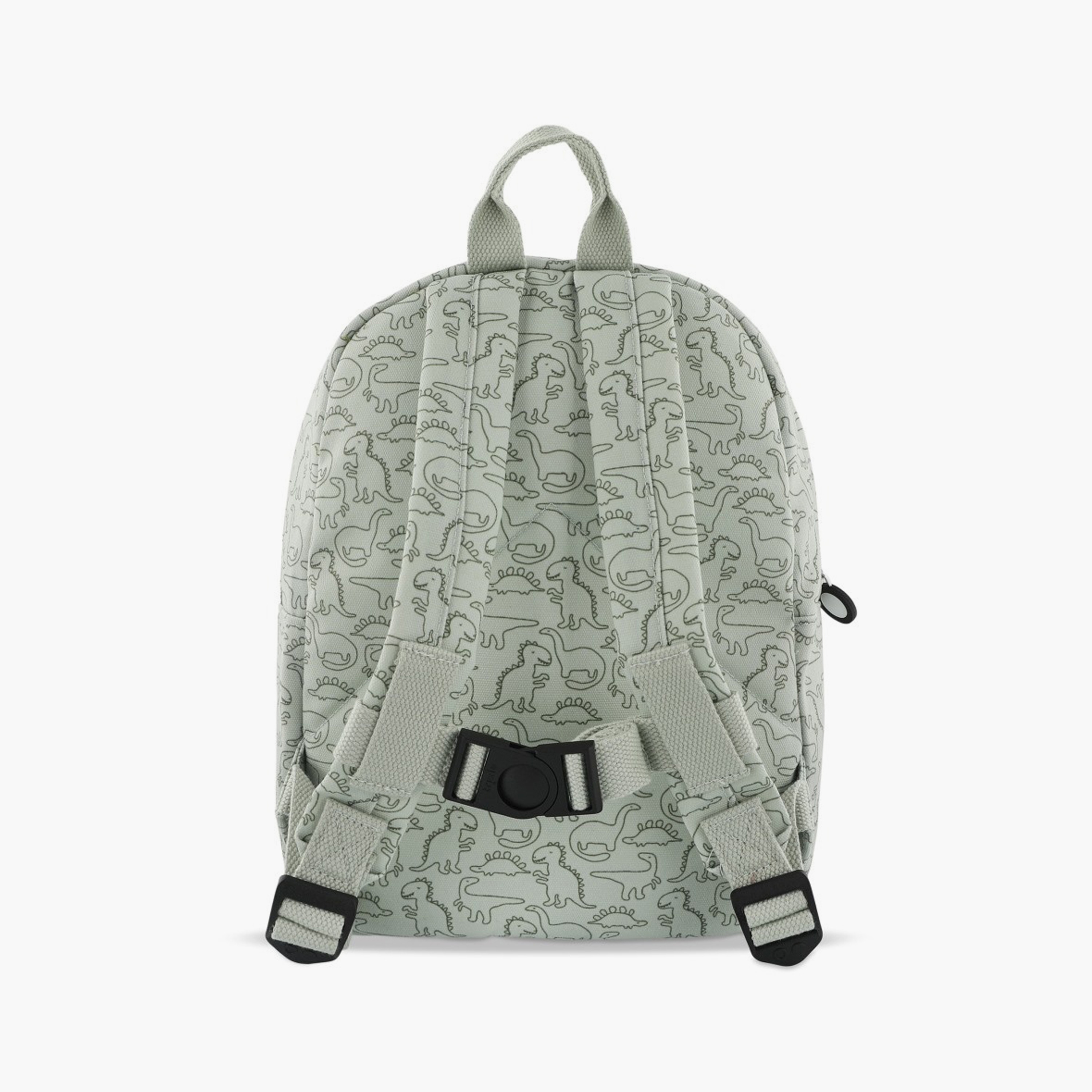 Trixie Daring Dino Printed Regular Backpack - 12.2 Inch - Grey-school-bagsandbackpacks-backpacks-image-3