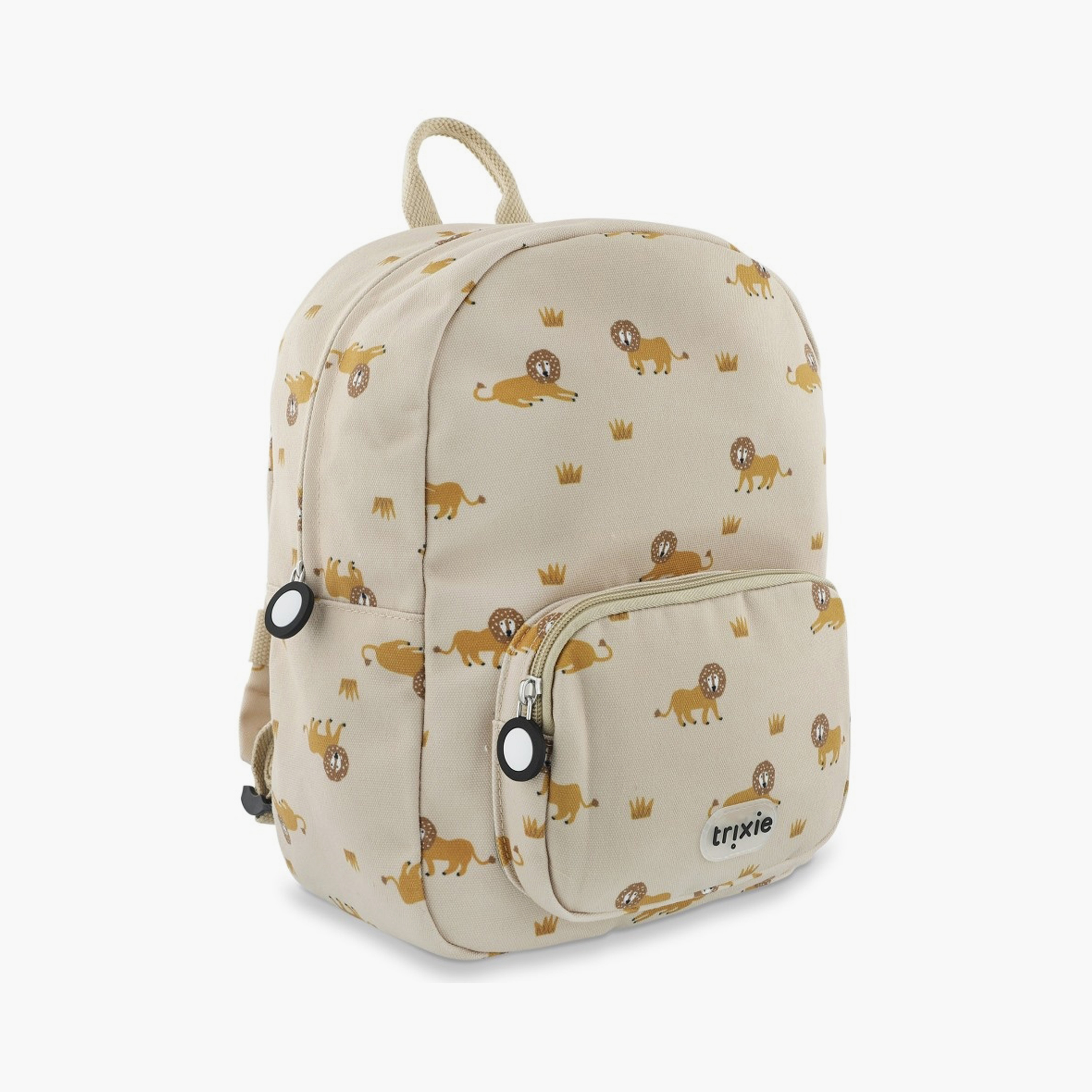 حقيبة ظهر ليفلي بطبعة أسد عادية من تريكسي - 12.2 بوصة - بيج-school-bagsandbackpacks-backpacks-image-2