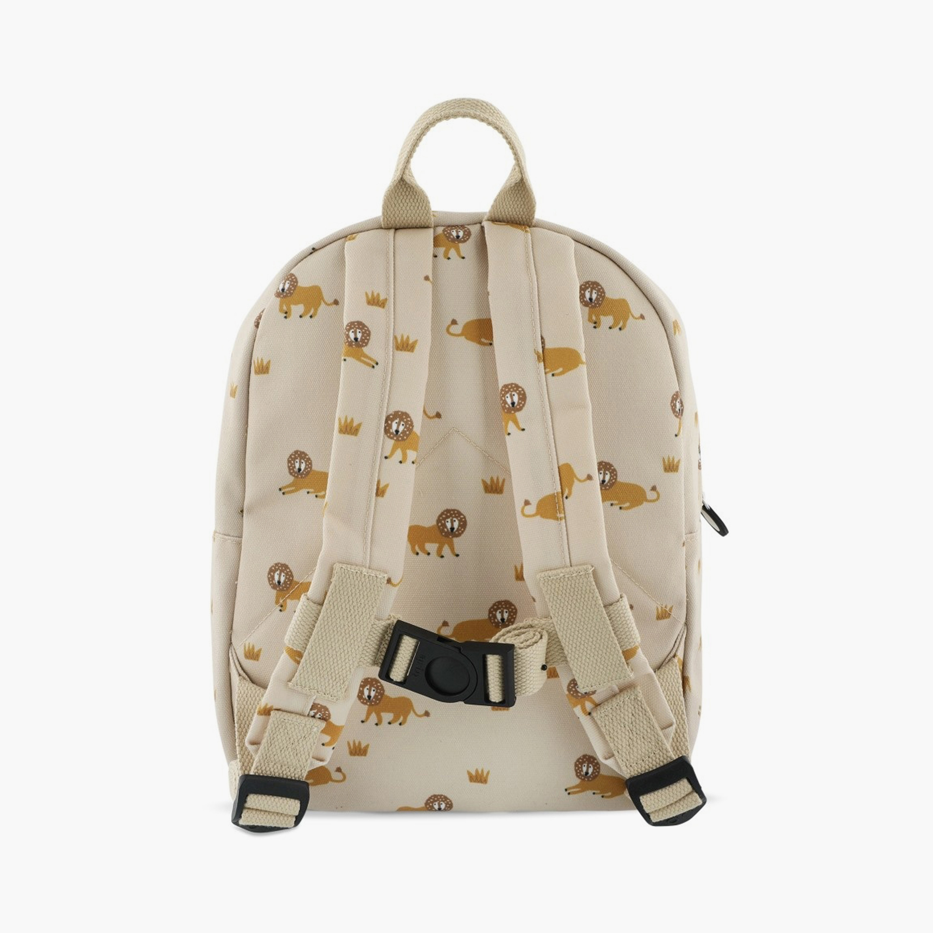 حقيبة ظهر ليفلي بطبعة أسد عادية من تريكسي - 12.2 بوصة - بيج-school-bagsandbackpacks-backpacks-image-3