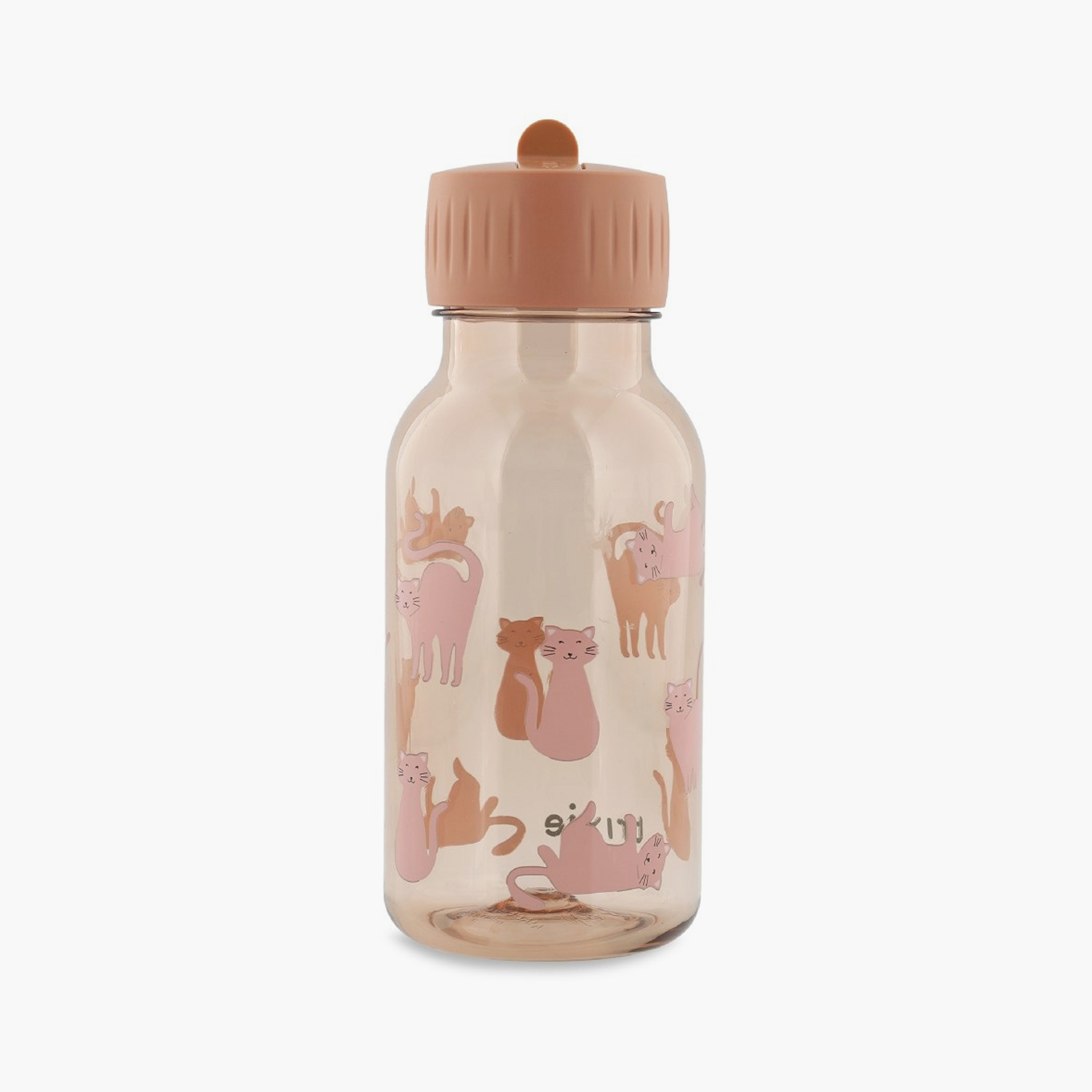 زجاجة مياه تريتان تشارمينج كات من تريكسي - 350 مل - وردي-school-waterbottles-image-1