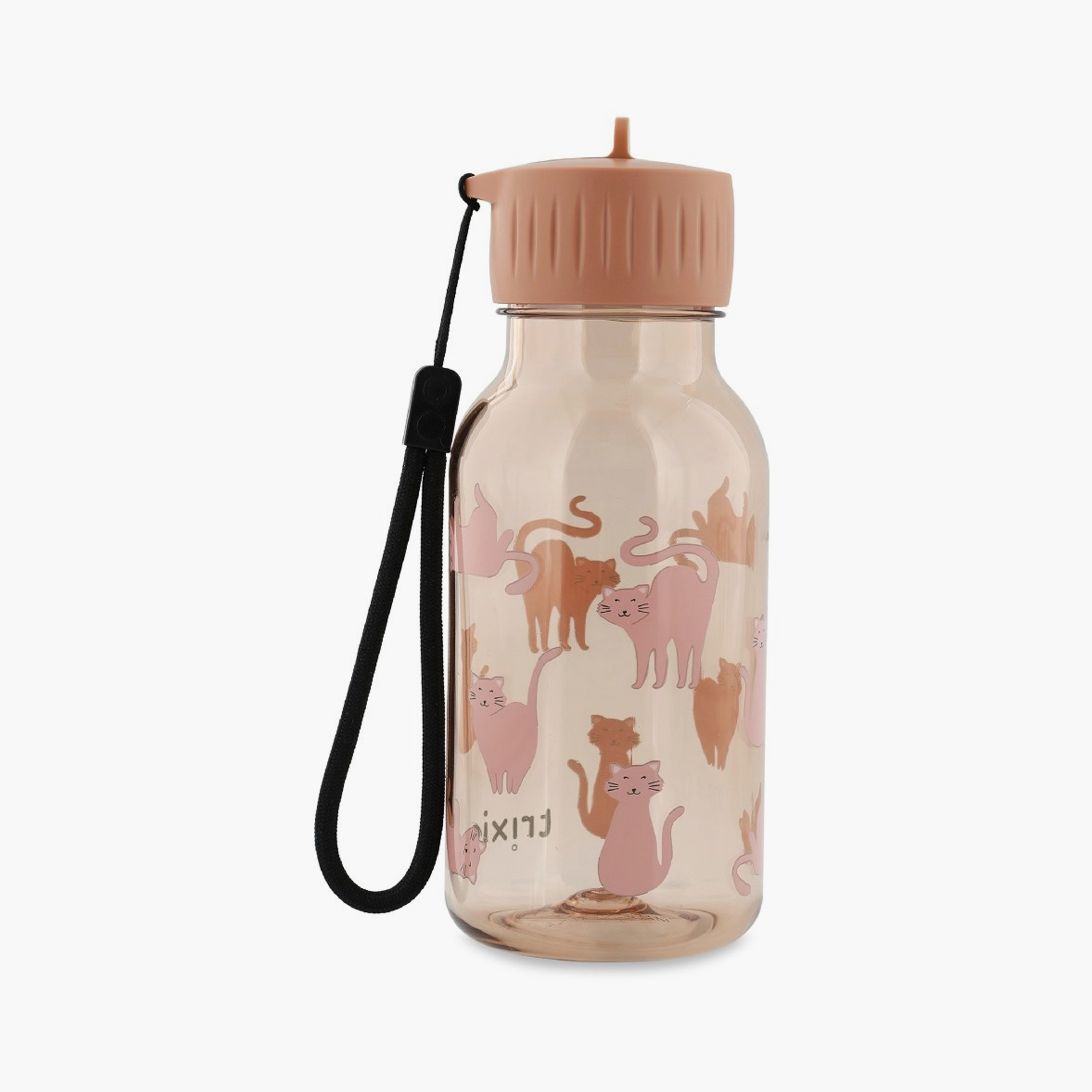 زجاجة مياه تريتان تشارمينج كات من تريكسي - 350 مل - وردي-school-waterbottles-image-2