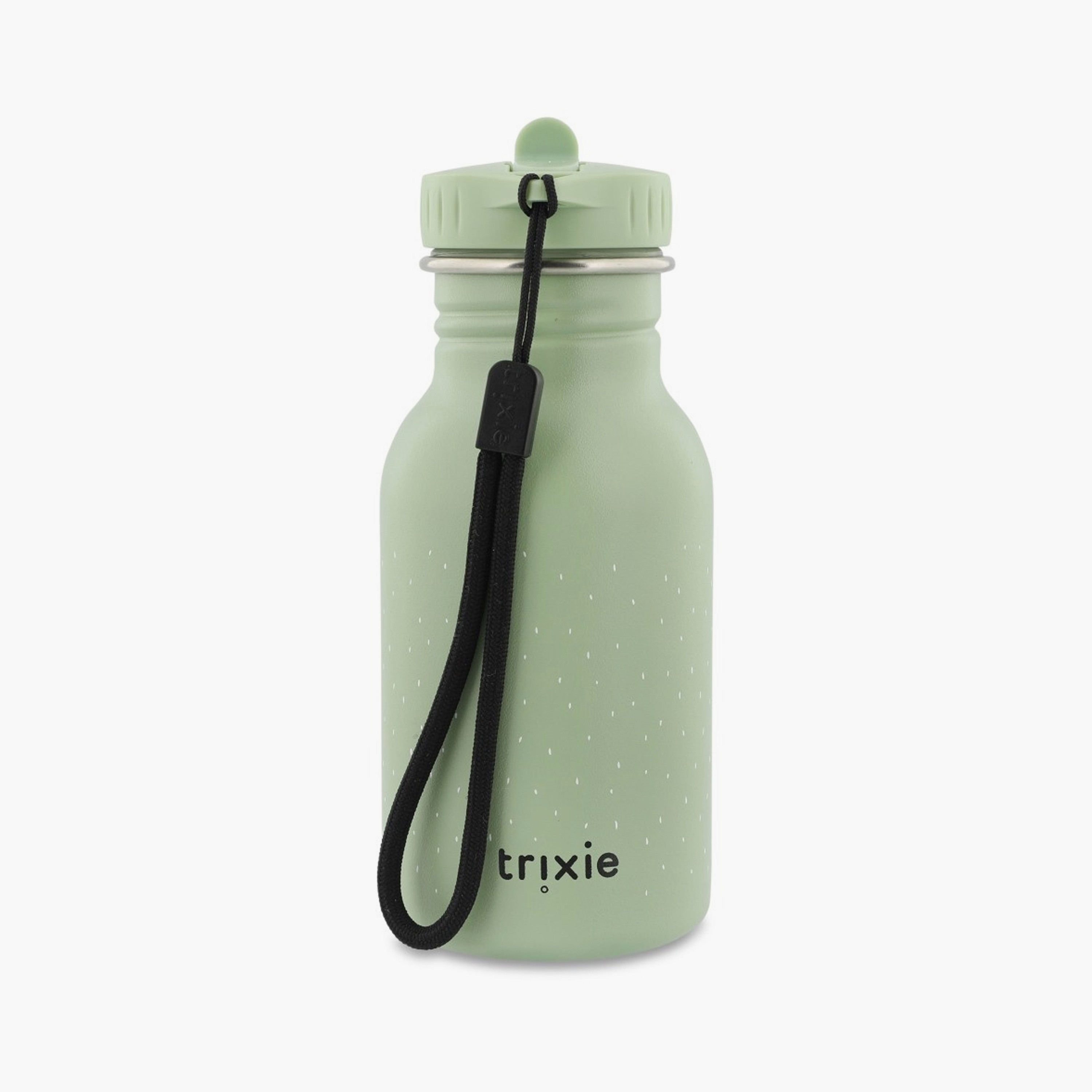 Trixie Mr. Dragon Wattle Bottle - 350 ml - Green-school-waterbottles-image-3