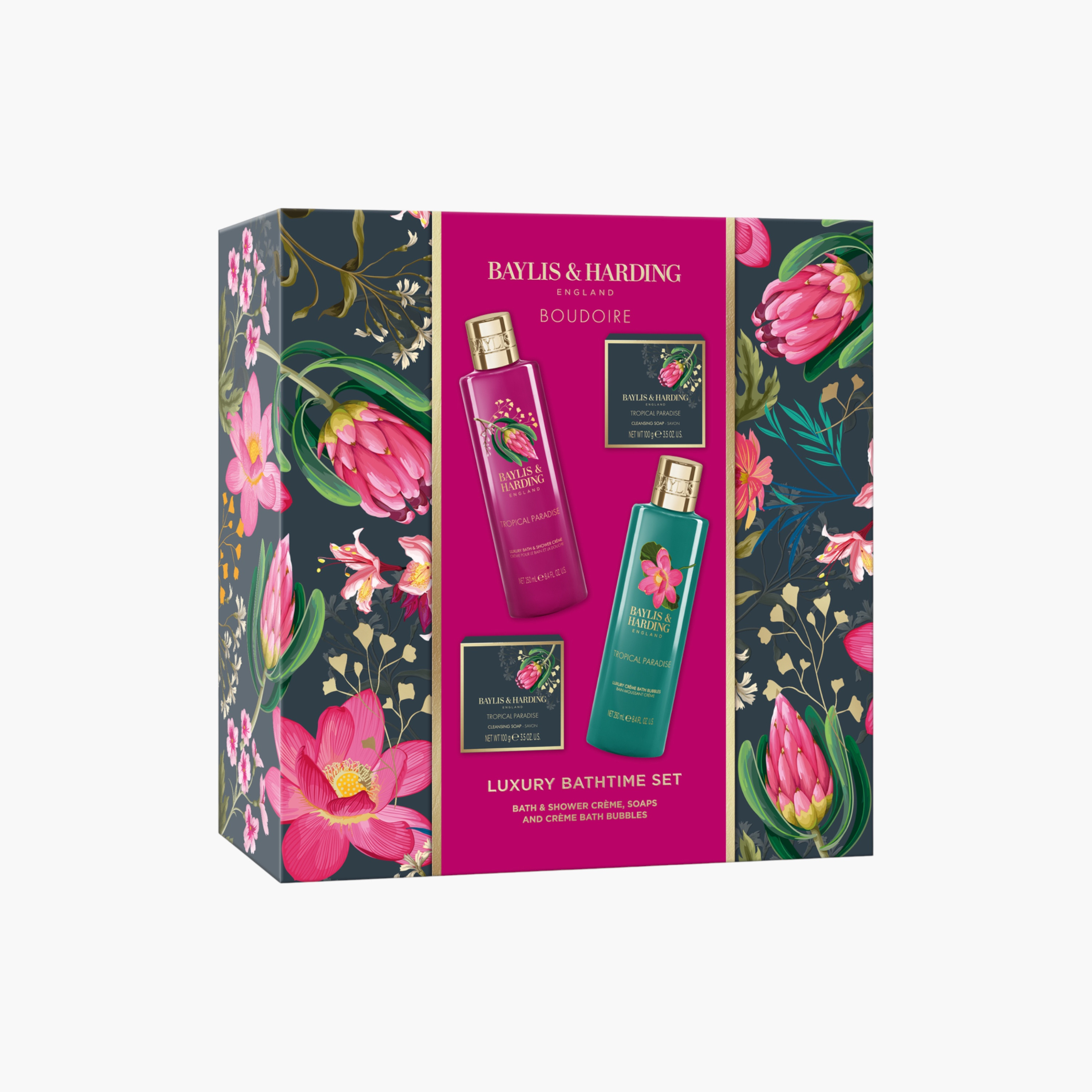 مجموعة استحمام الجنة الاستوائية بايلس أند هاردينج-beautyandpersonalcare-bathandbody-giftsets-image-2
