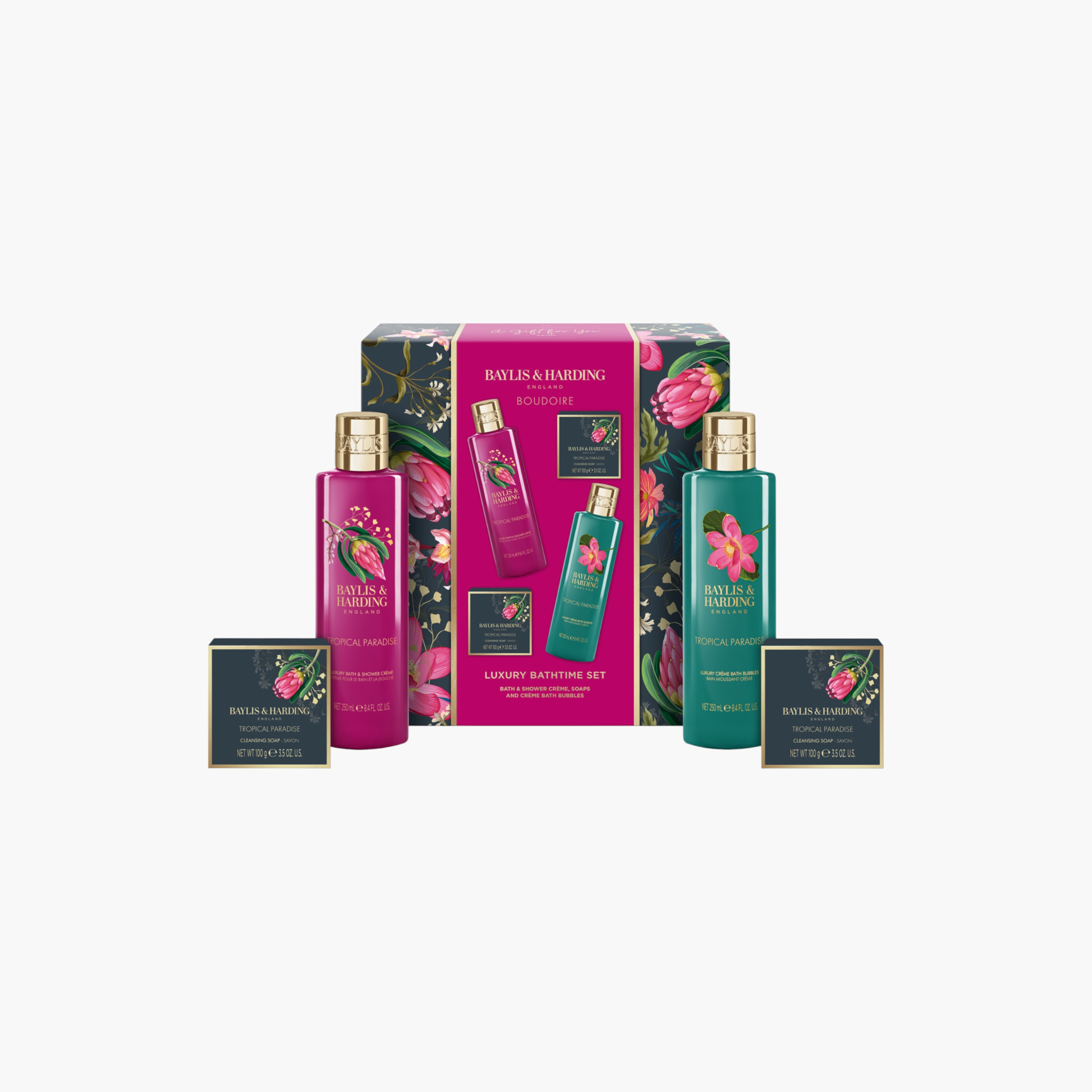 مجموعة استحمام الجنة الاستوائية بايلس أند هاردينج-beautyandpersonalcare-bathandbody-giftsets-image-3