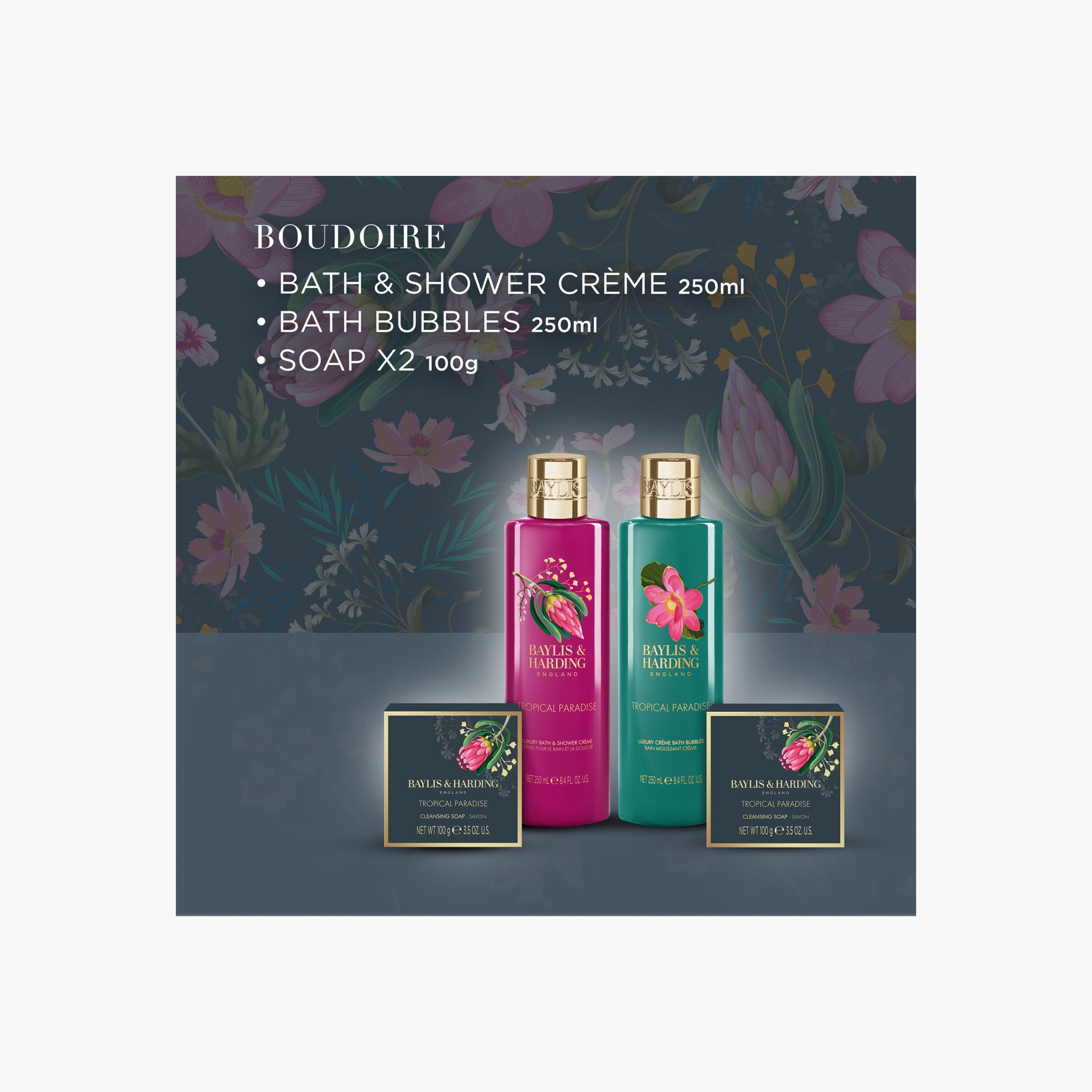 مجموعة استحمام الجنة الاستوائية بايلس أند هاردينج-beautyandpersonalcare-bathandbody-giftsets-image-4