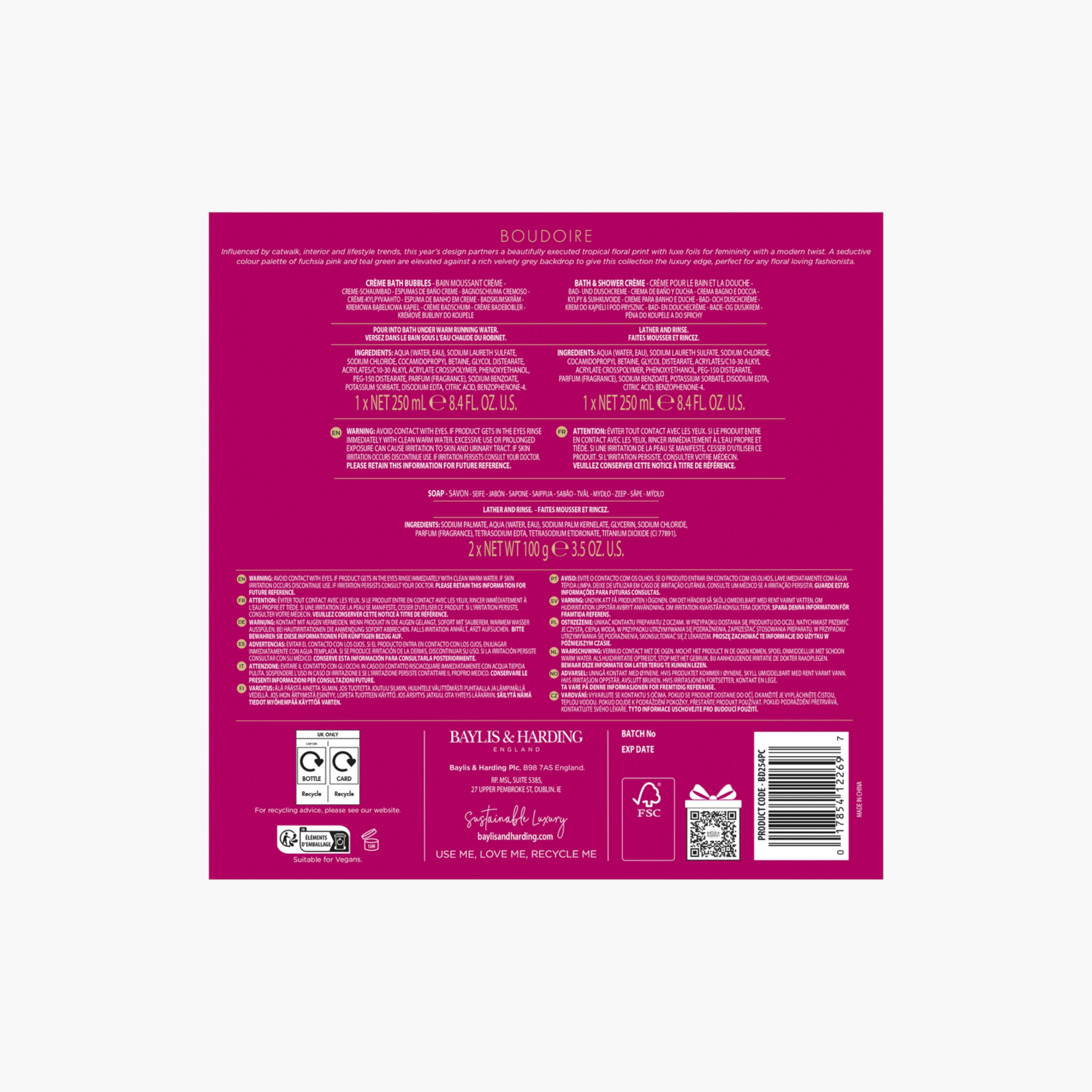 مجموعة استحمام الجنة الاستوائية بايلس أند هاردينج-beautyandpersonalcare-bathandbody-giftsets-image-7