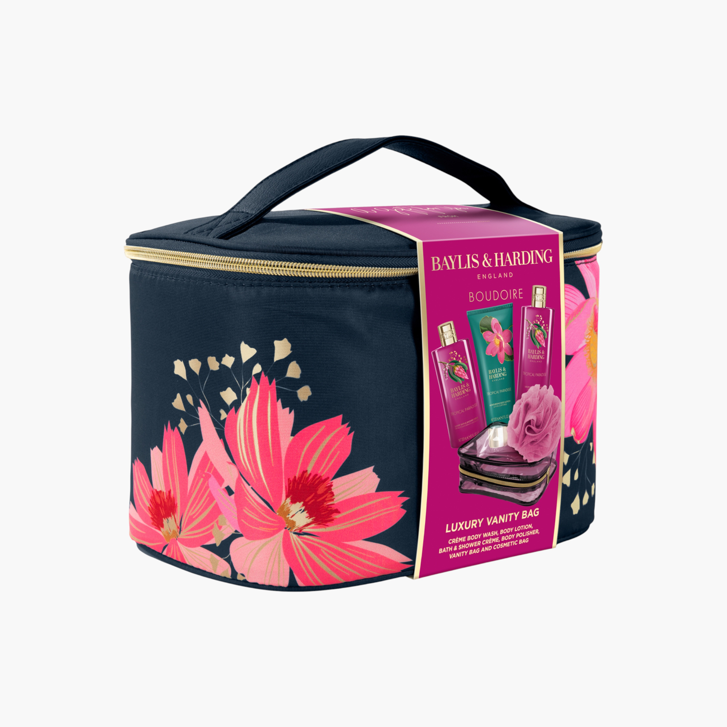 Baylis & Harding Floral Vanity Bag Gift Set-beautyandpersonalcare-giftsets-image-2