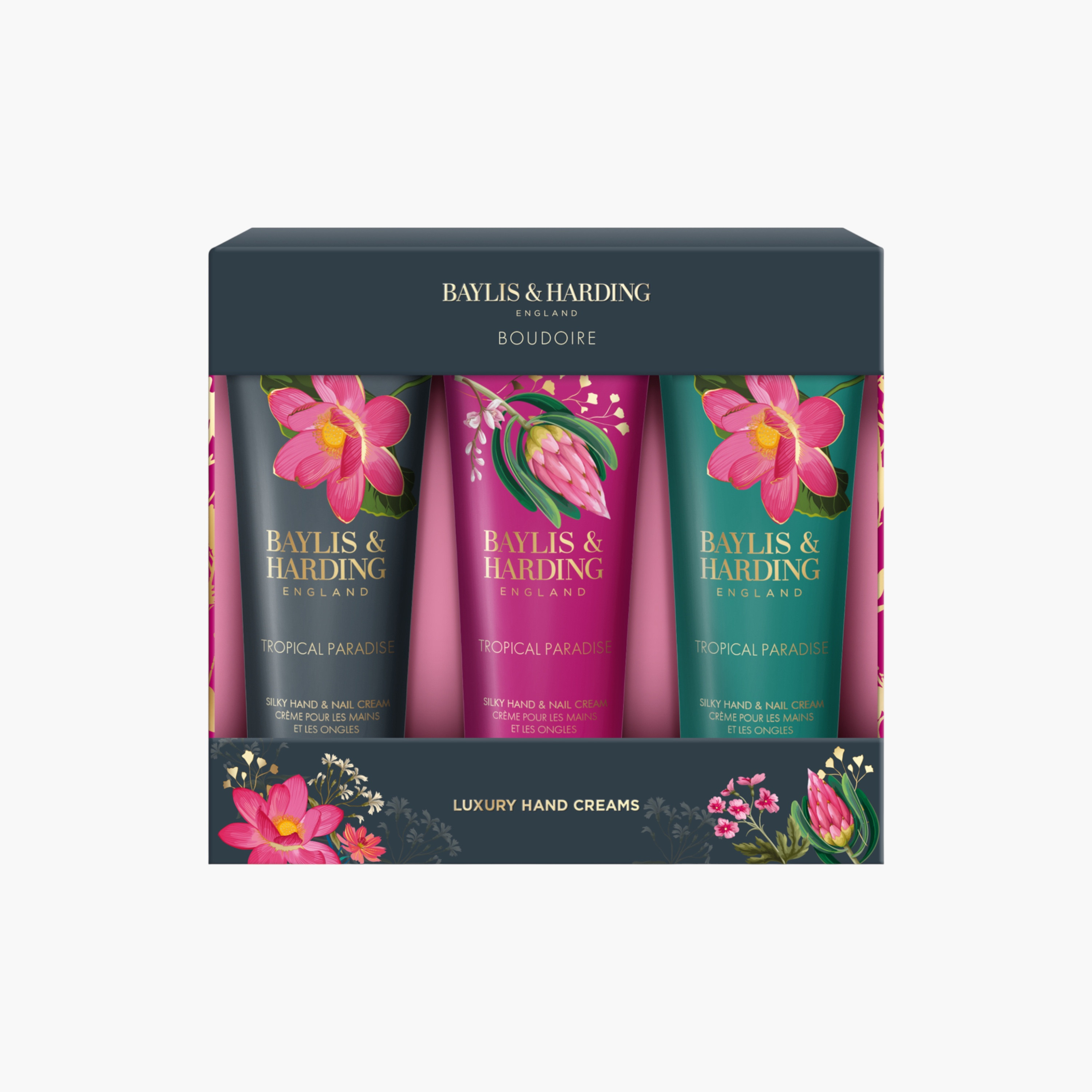 Baylis & Harding Tropical Paradise Hand Cream Trio-beautyandpersonalcare-giftsets-image-1
