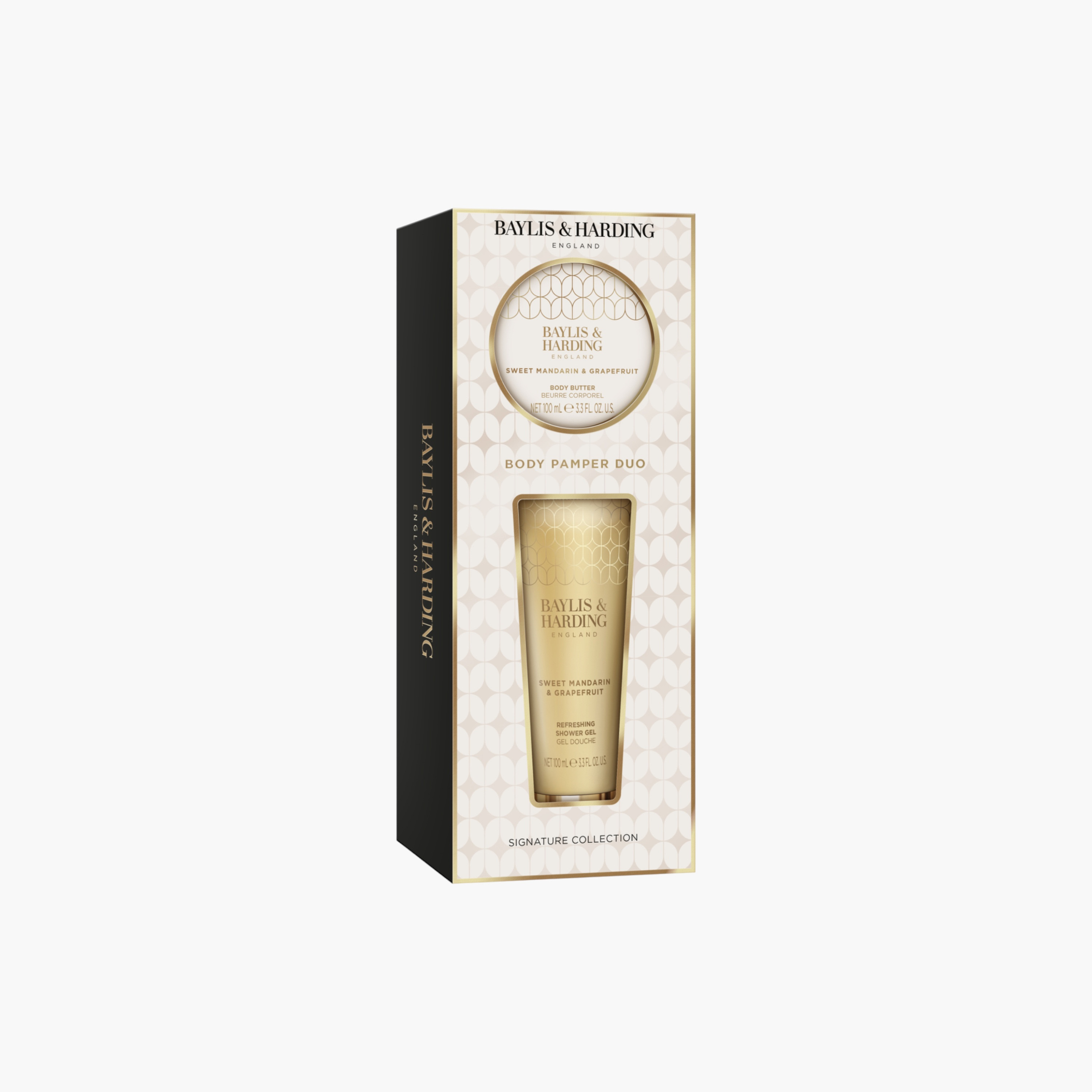 Baylis & Harding Mandarin Grapefruit Pamper Duo Gift Set-beautyandpersonalcare-giftsets-image-2