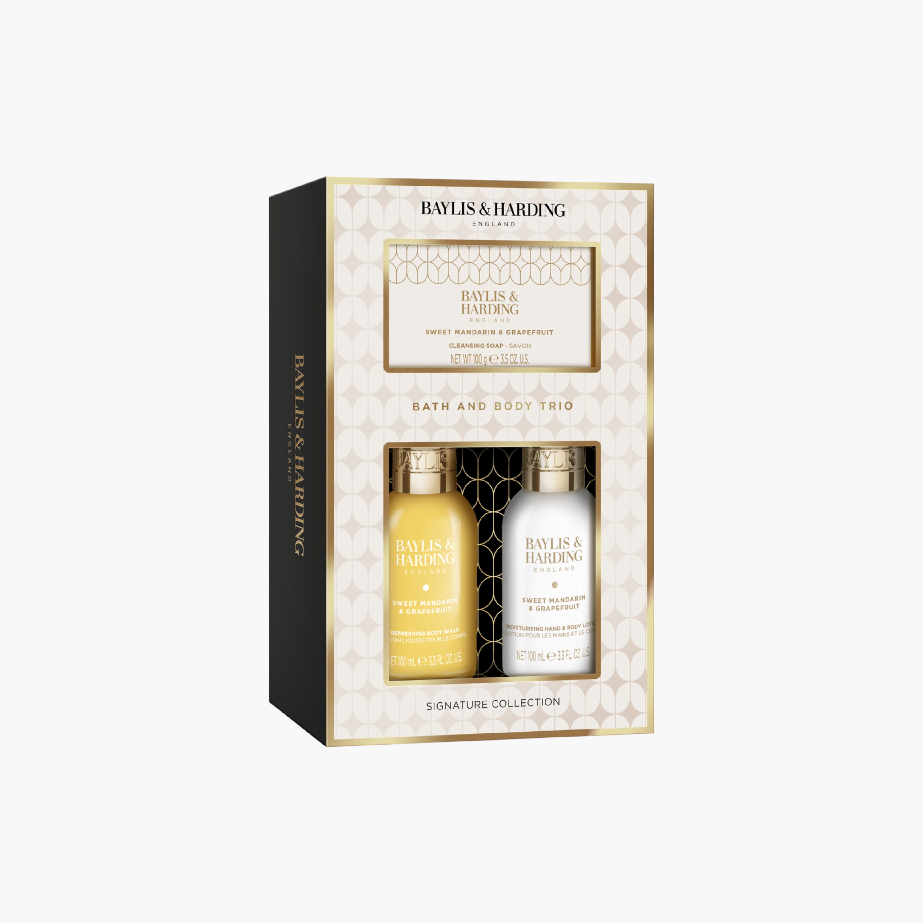 Baylis & Harding Mandarin Grapefruit Pamper Trio Set-beautyandpersonalcare-giftsets-image-2