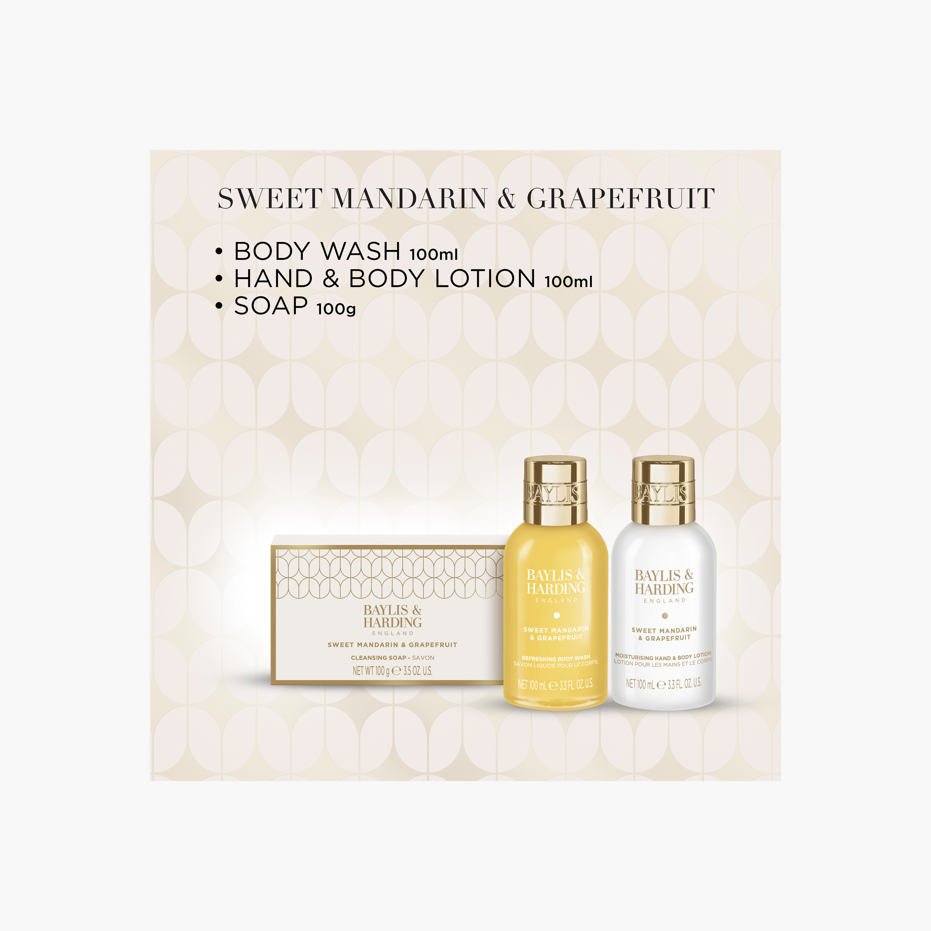 Baylis & Harding Mandarin Grapefruit Pamper Trio Set-beautyandpersonalcare-giftsets-image-4