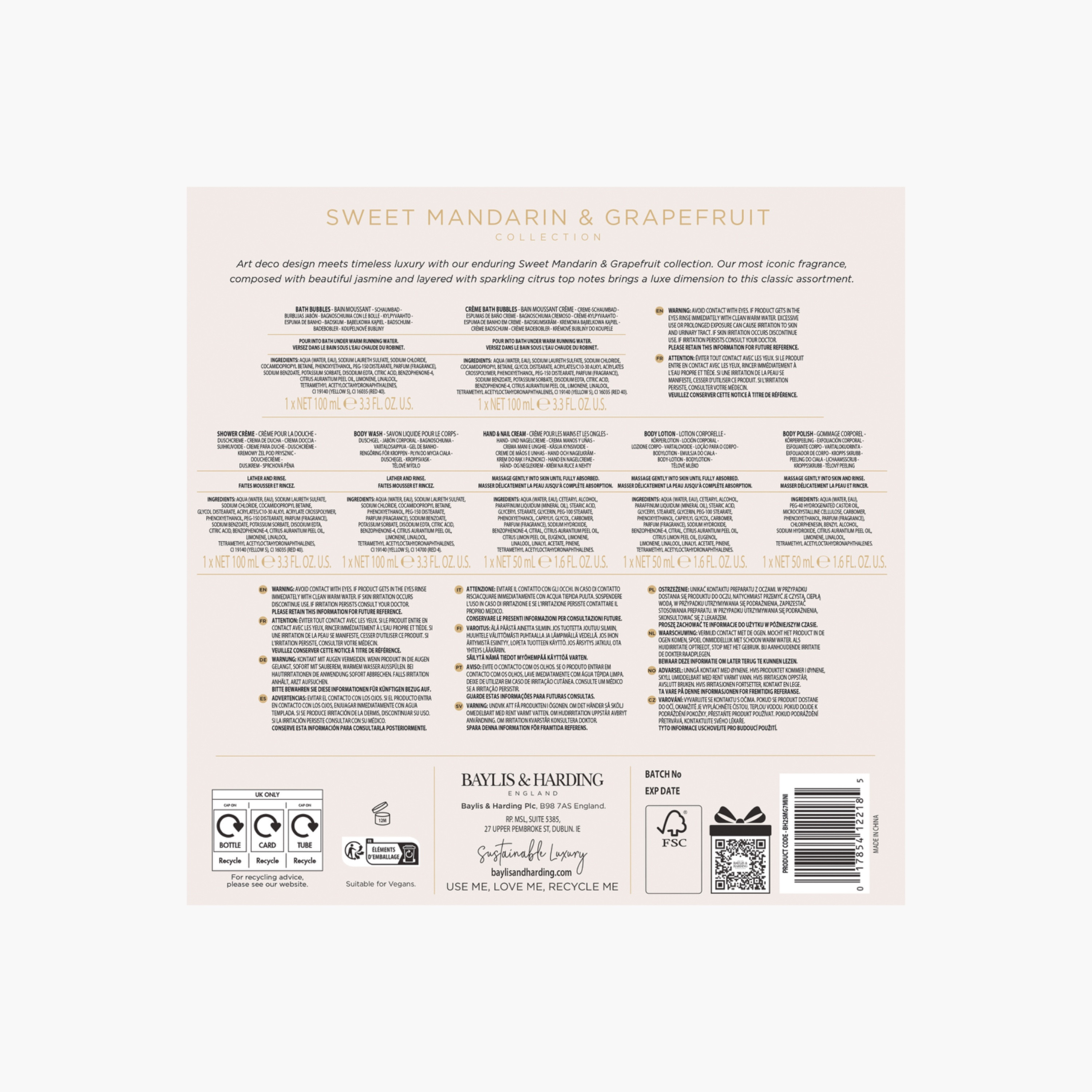 Baylis & Harding Mandarin Grapefruit Body Care Set-beautyandpersonalcare-giftsets-image-8