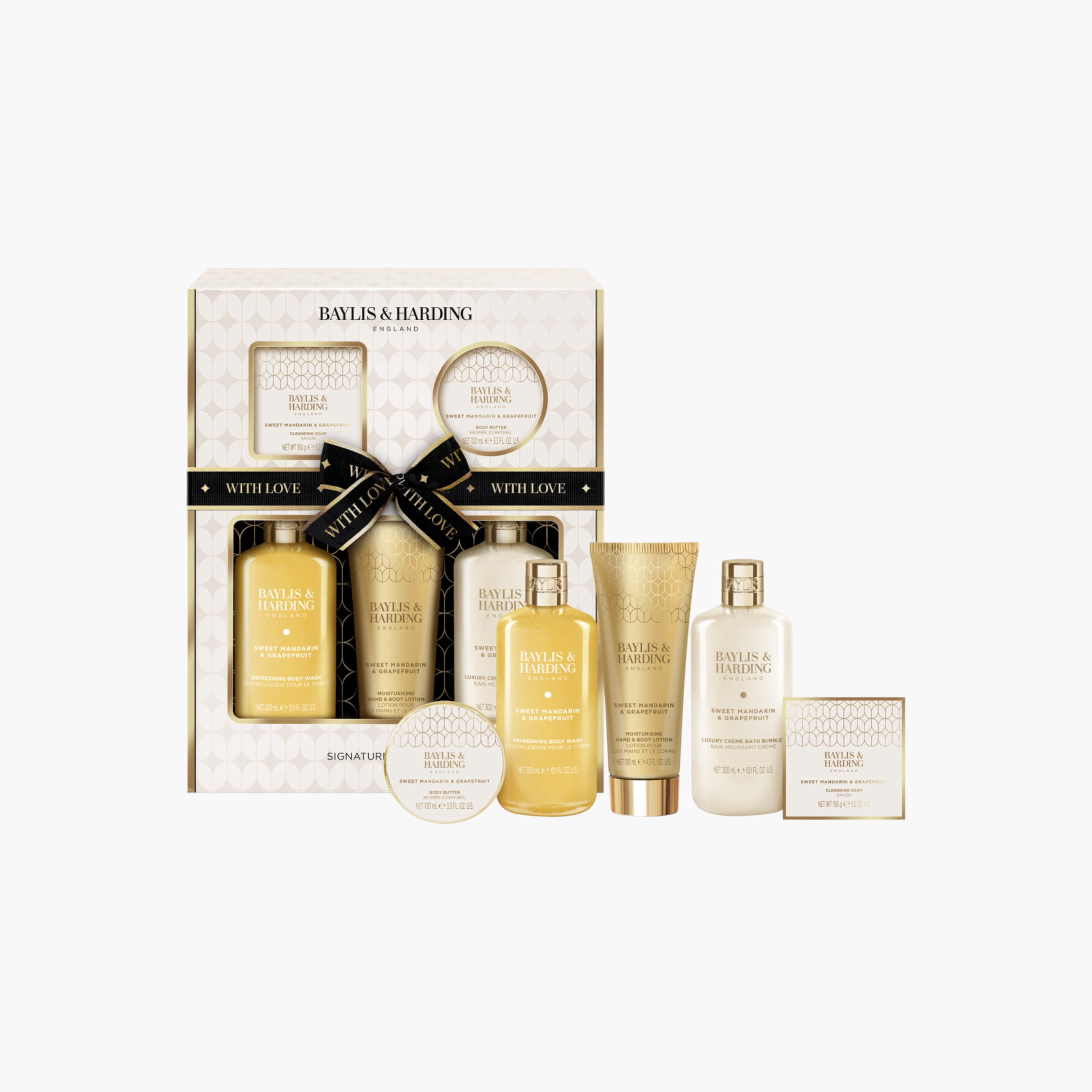 Baylis & Harding Sweet Mandarin Grapefruit Pamper Set-beautyandpersonalcare-bathandbody-giftsets-image-3