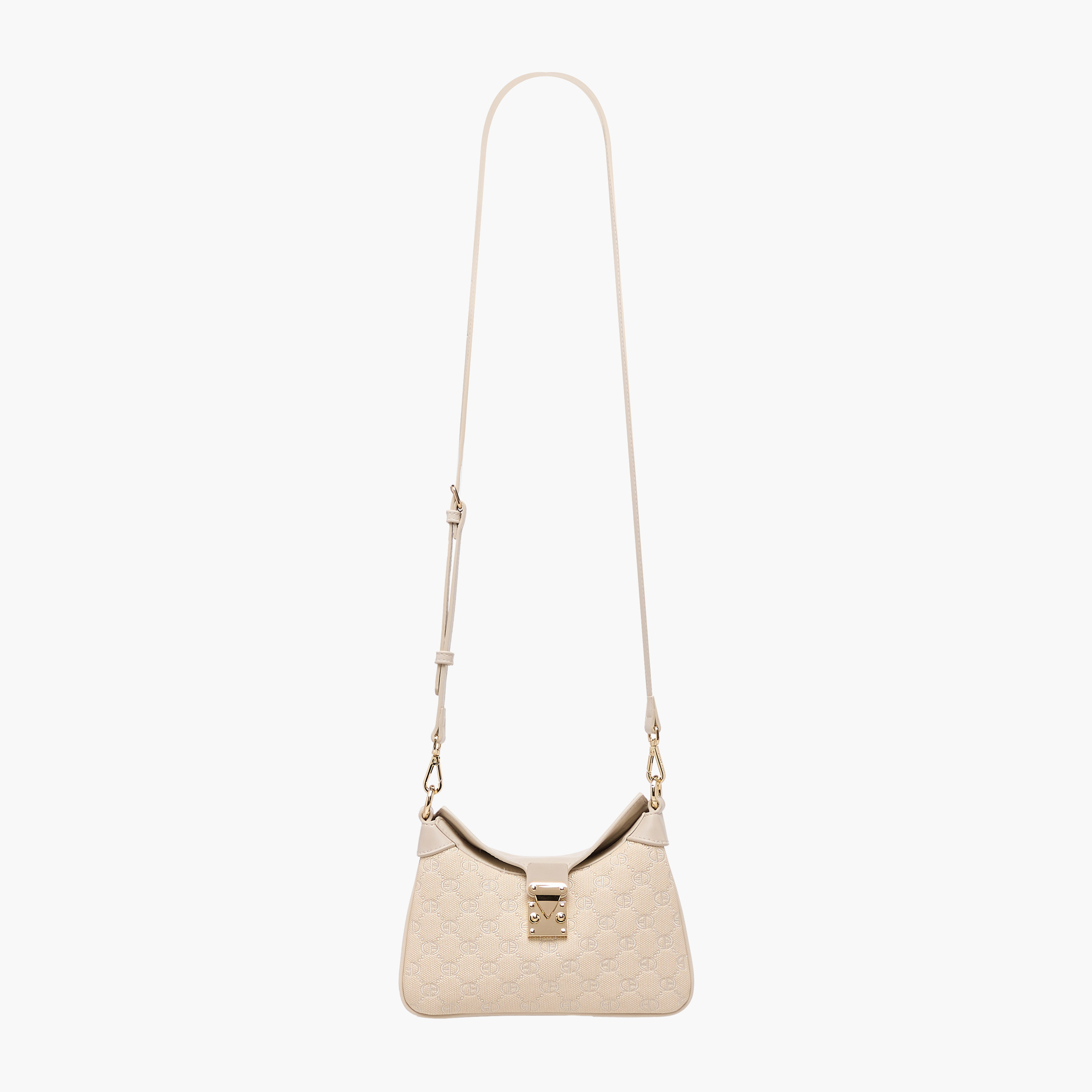 شنطة كروس بودي بارزة الملمس بحزام قابل للفصل وطيّة إغلاق-women-bagsandwallets-handbags-image-3
