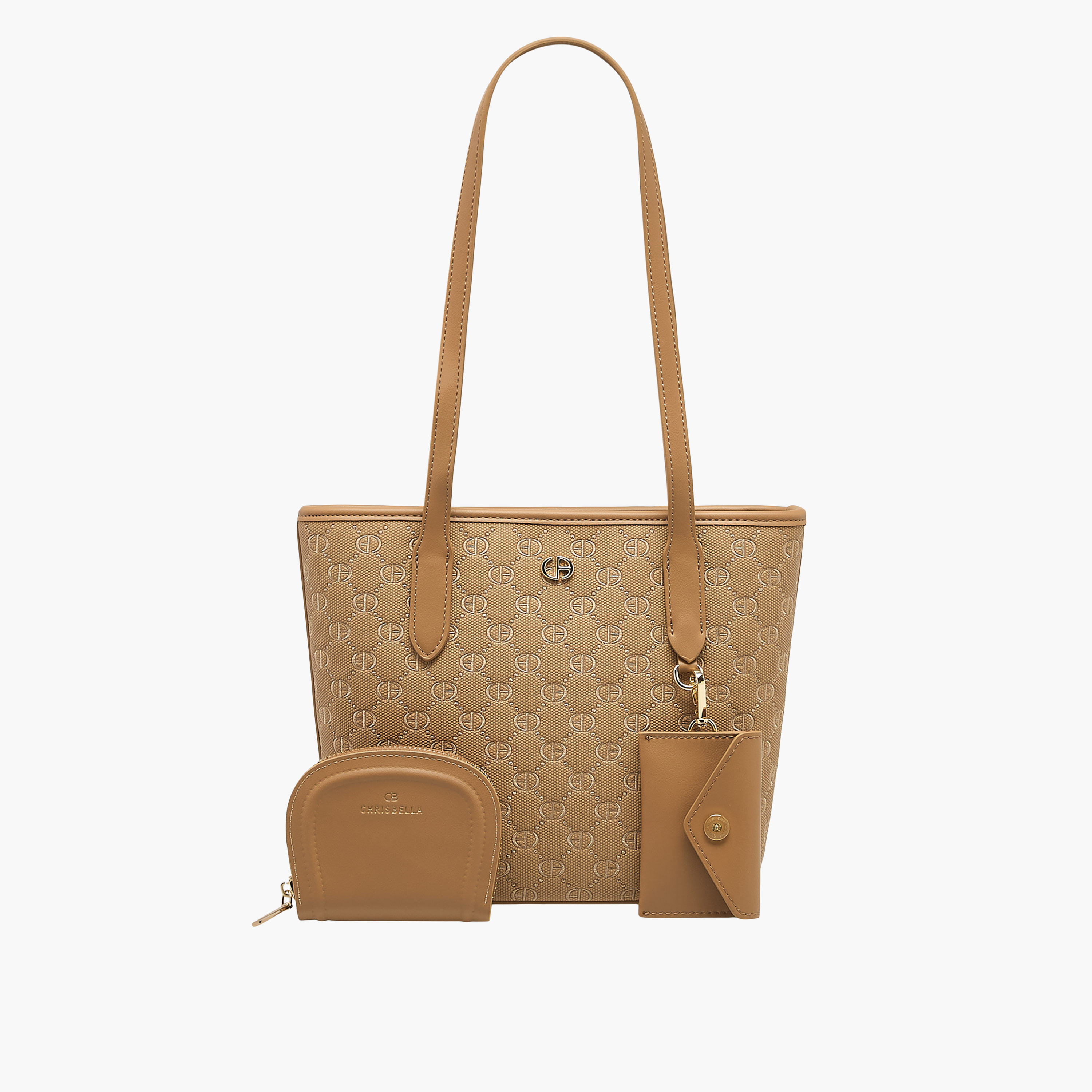 شنطة توت مطرزة مع شنطة قابلة للفصل ومحفظة من كريسبيلا-women-bagsandwallets-handbags-image-1