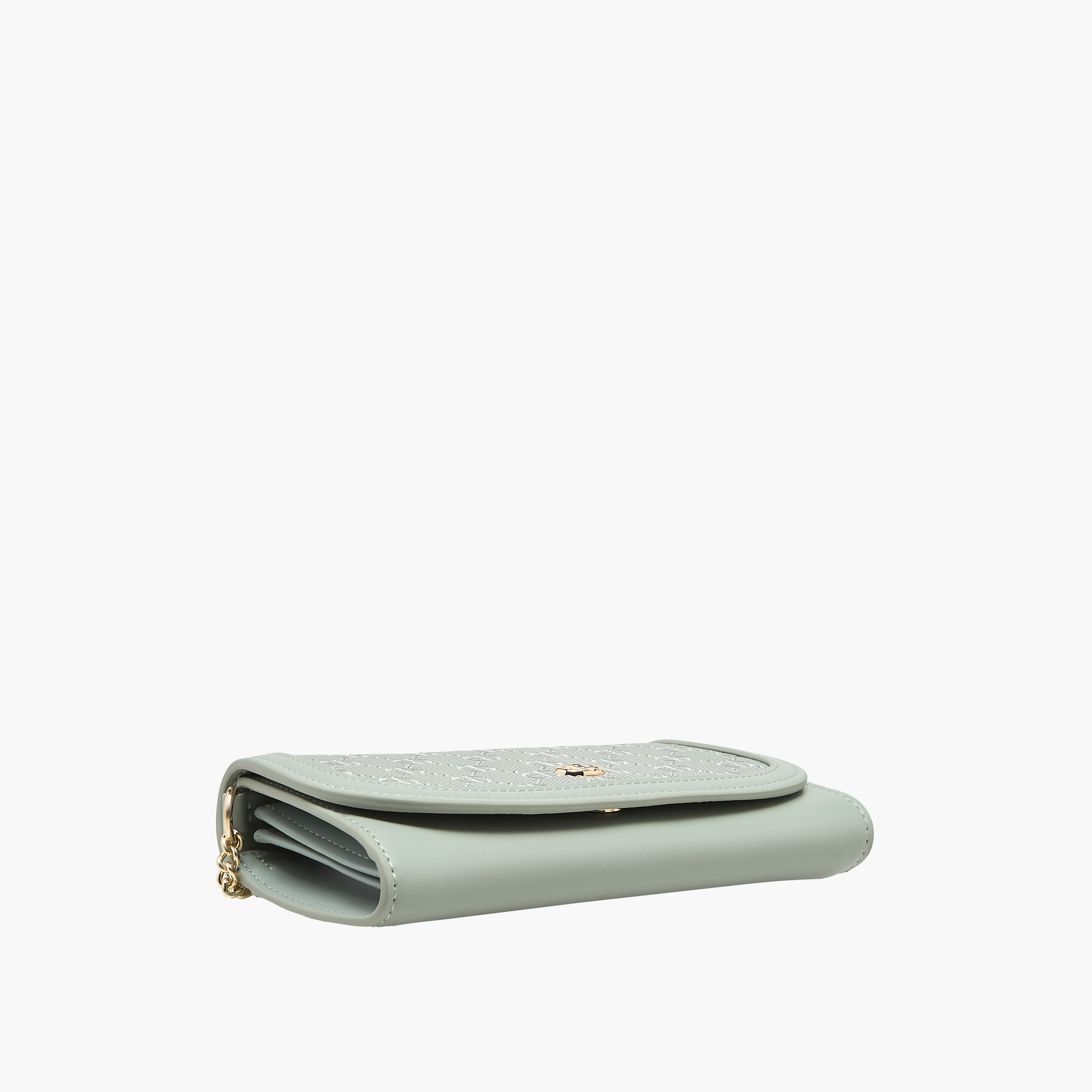 Chrisbella Monogram Embroidered Crossbody Bag with Chain Strap and Flap Closure-women-bagsandwallets-handbags-image-7