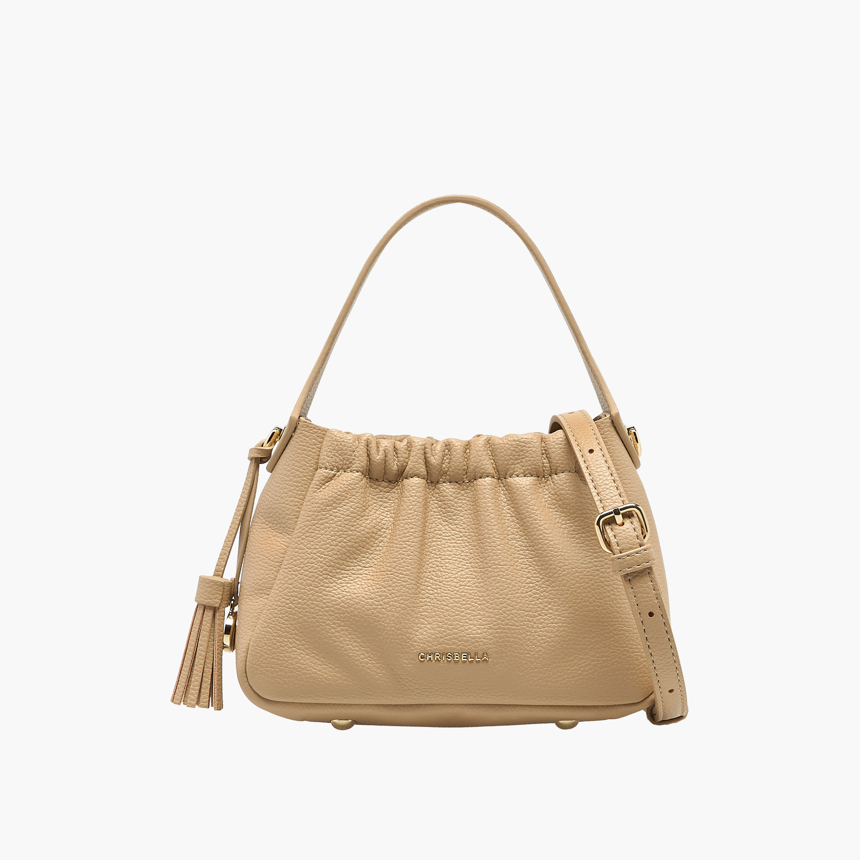 Chrisbella Solid Tote Bag with Detachable Strap and Zip Closure-women-bagsandwallets-handbags-image-1