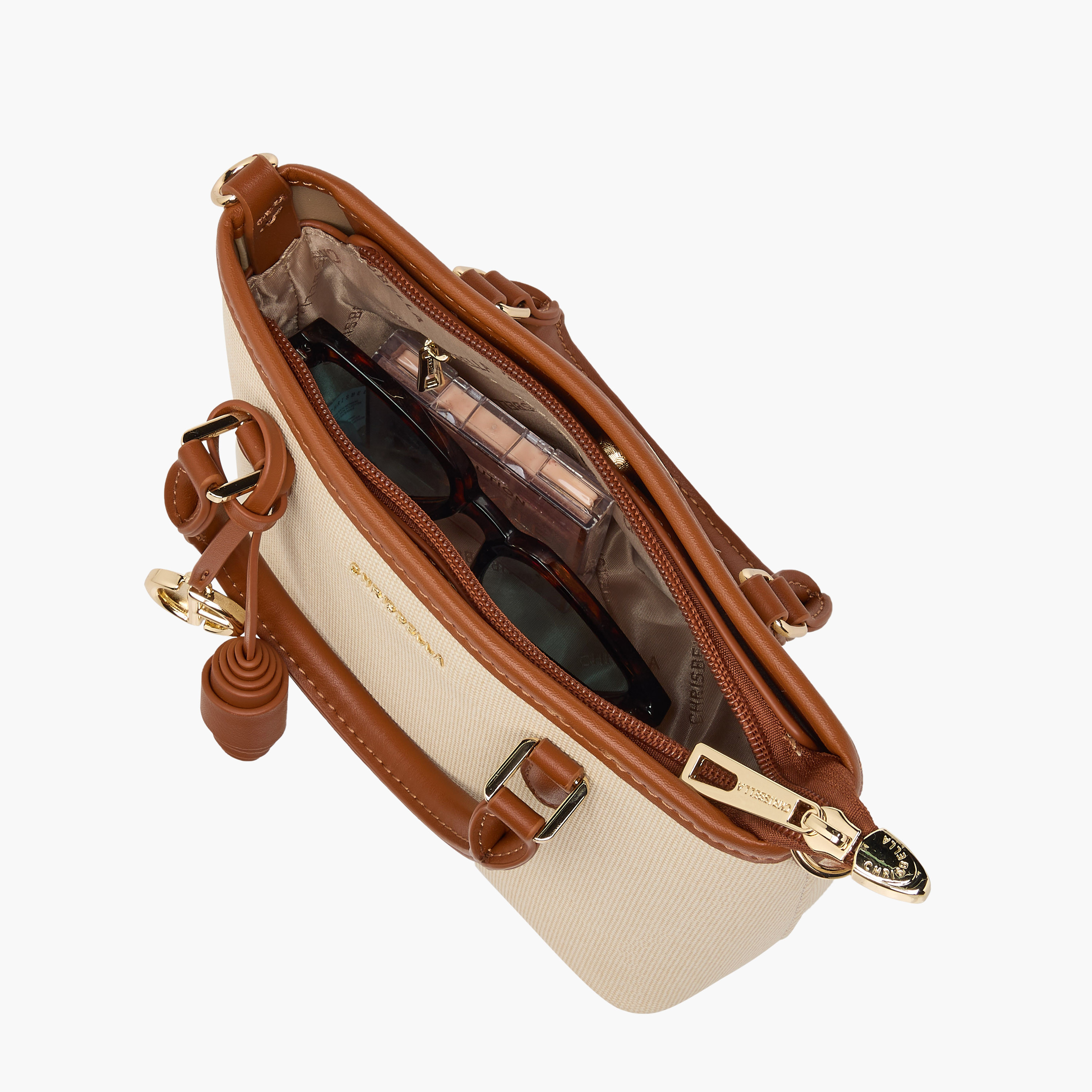 Chrisbella Solid Crossbody Bag with Detachable Strap and Zip Closure-women-bagsandwallets-handbags-image-9
