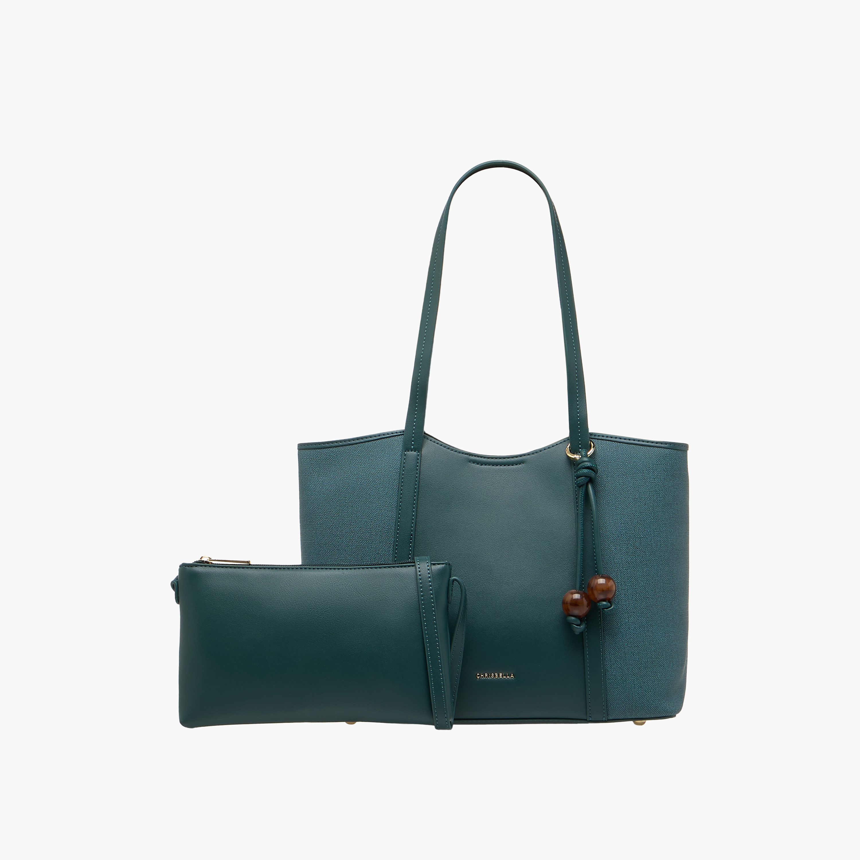 شنطة توت بلوح بارز وشنطة كتف من كريسبيلا-women-bagsandwallets-handbags-image-1