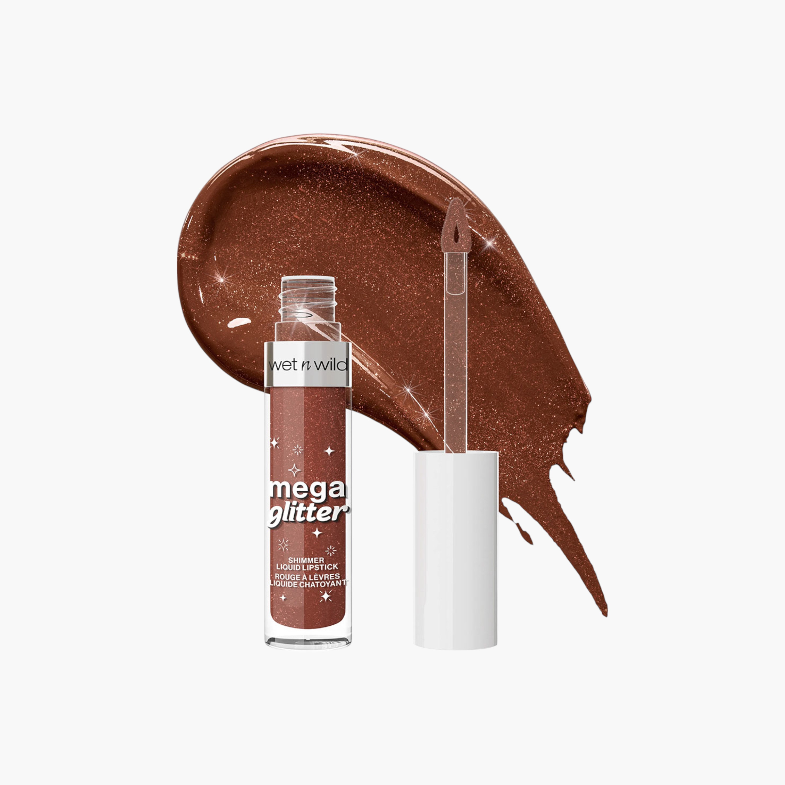 أحمر شفاه سائل لامع ميجا جليتر شيمر من ويت آند وايلد-beautyandpersonalcare-makeup-lips-liquidlipsticks-image-2