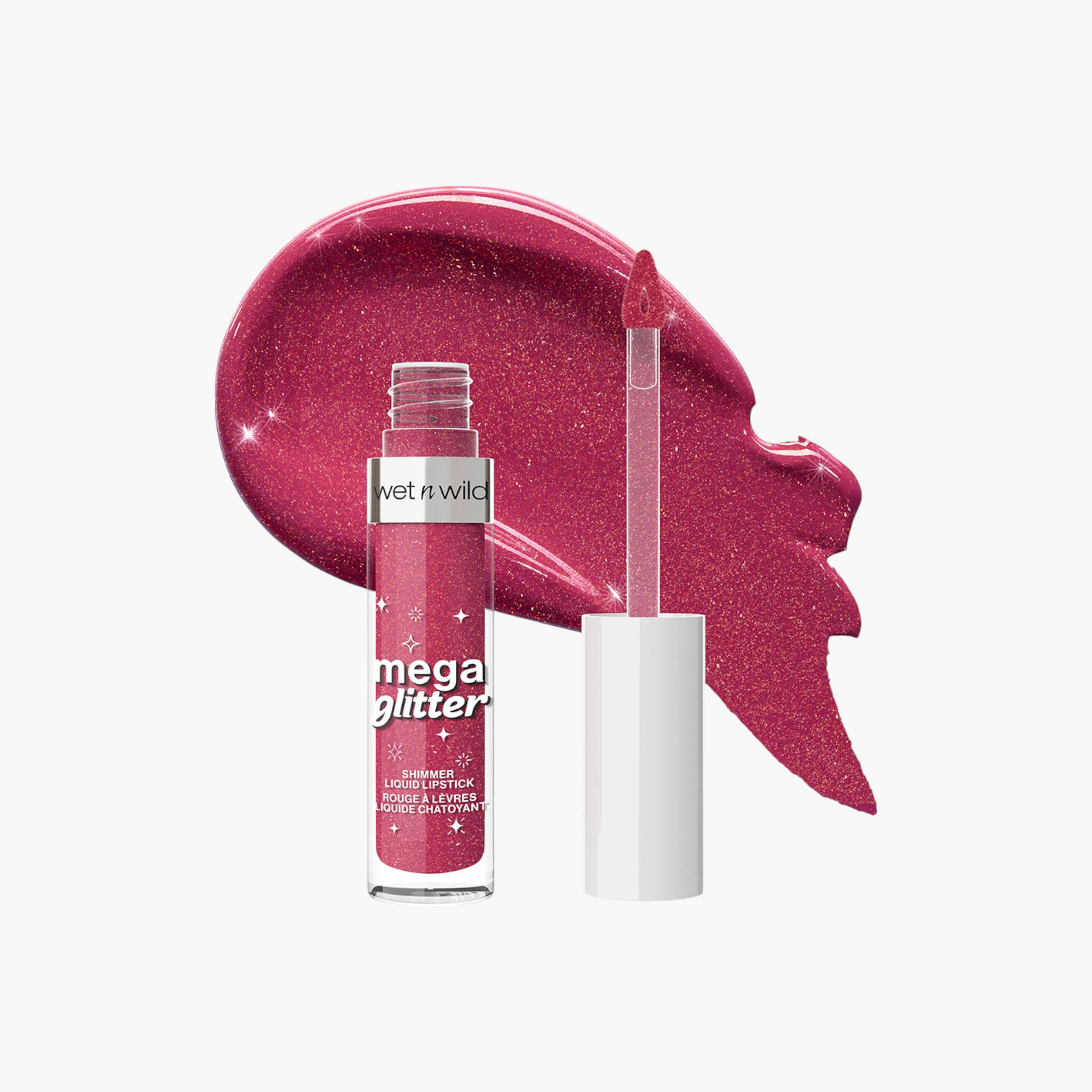 أحمر شفاه سائل لامع ميجا جليتر شيمر من ويت آن وايلد-beautyandpersonalcare-makeup-lips-lipsticks-image-2
