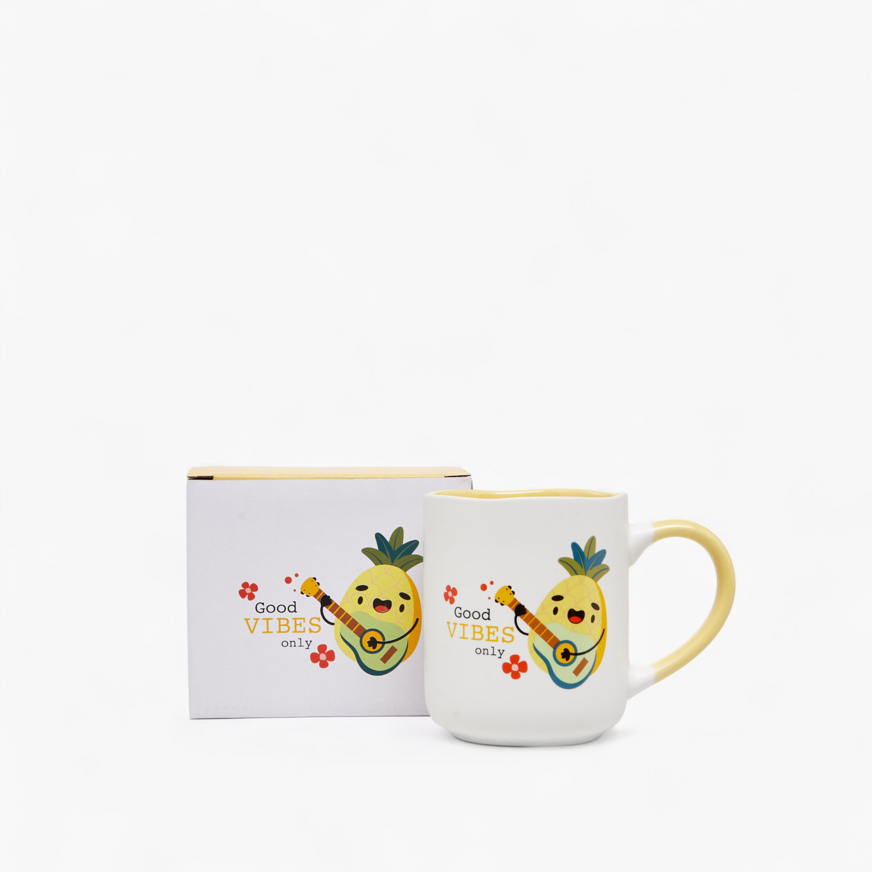 Pineapple Print New Bone China Mug with Handle - 380 ml-household-dining-teaandcoffee-mugsandcups-image-4