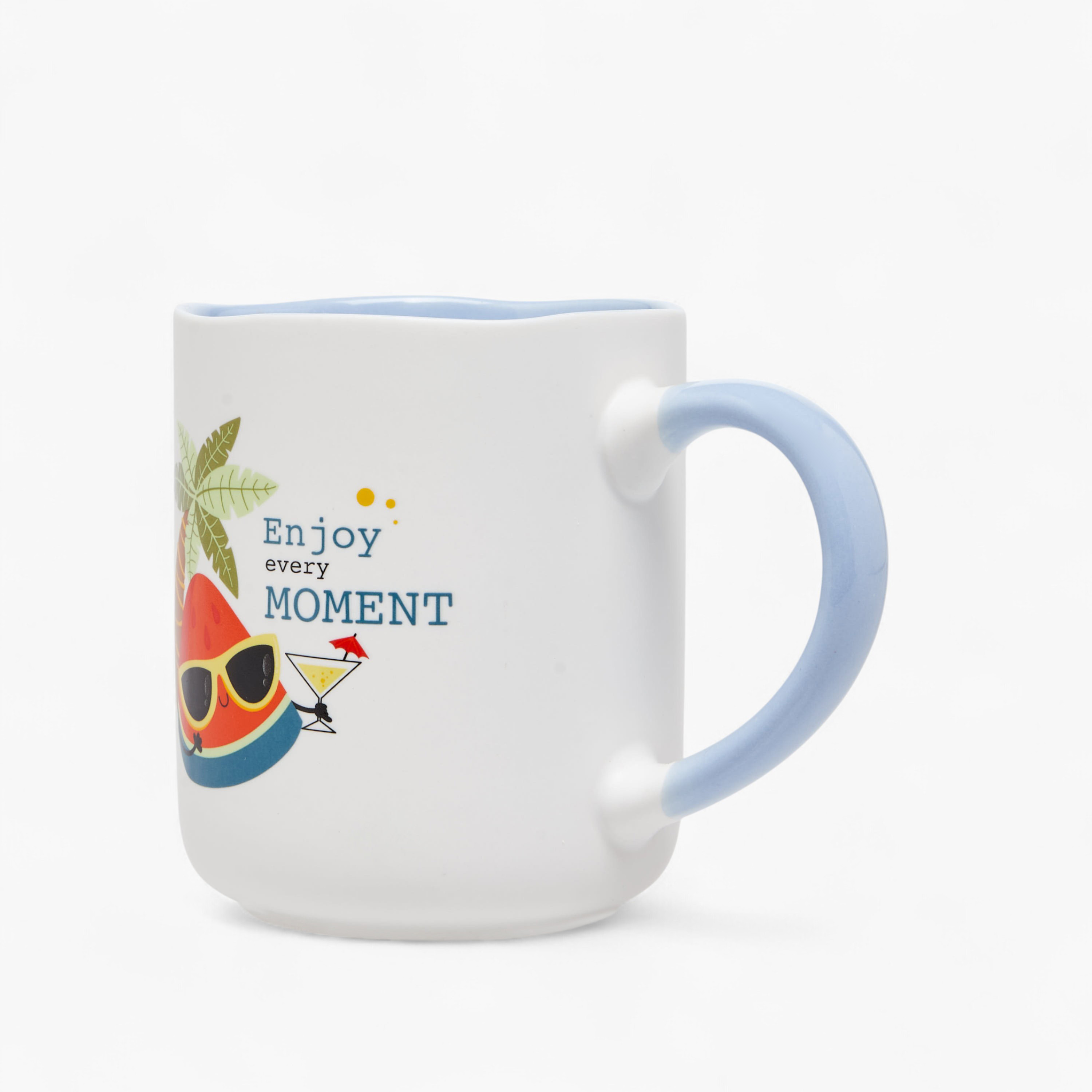 Watermelon Print New Bone China Mug with Handle - 380 ml-household-dining-teaandcoffee-mugsandcups-image-2