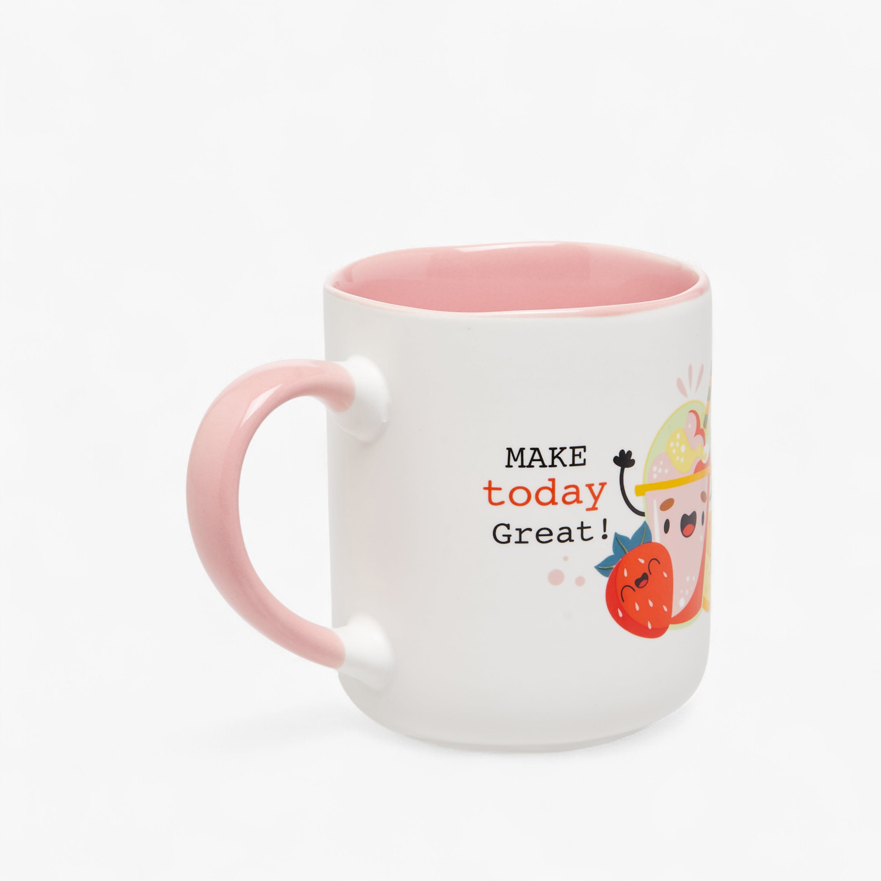 Strawberry Juice Print New Bone China Mug with Handle - 380 ml-household-dining-teaandcoffee-mugsandcups-image-3