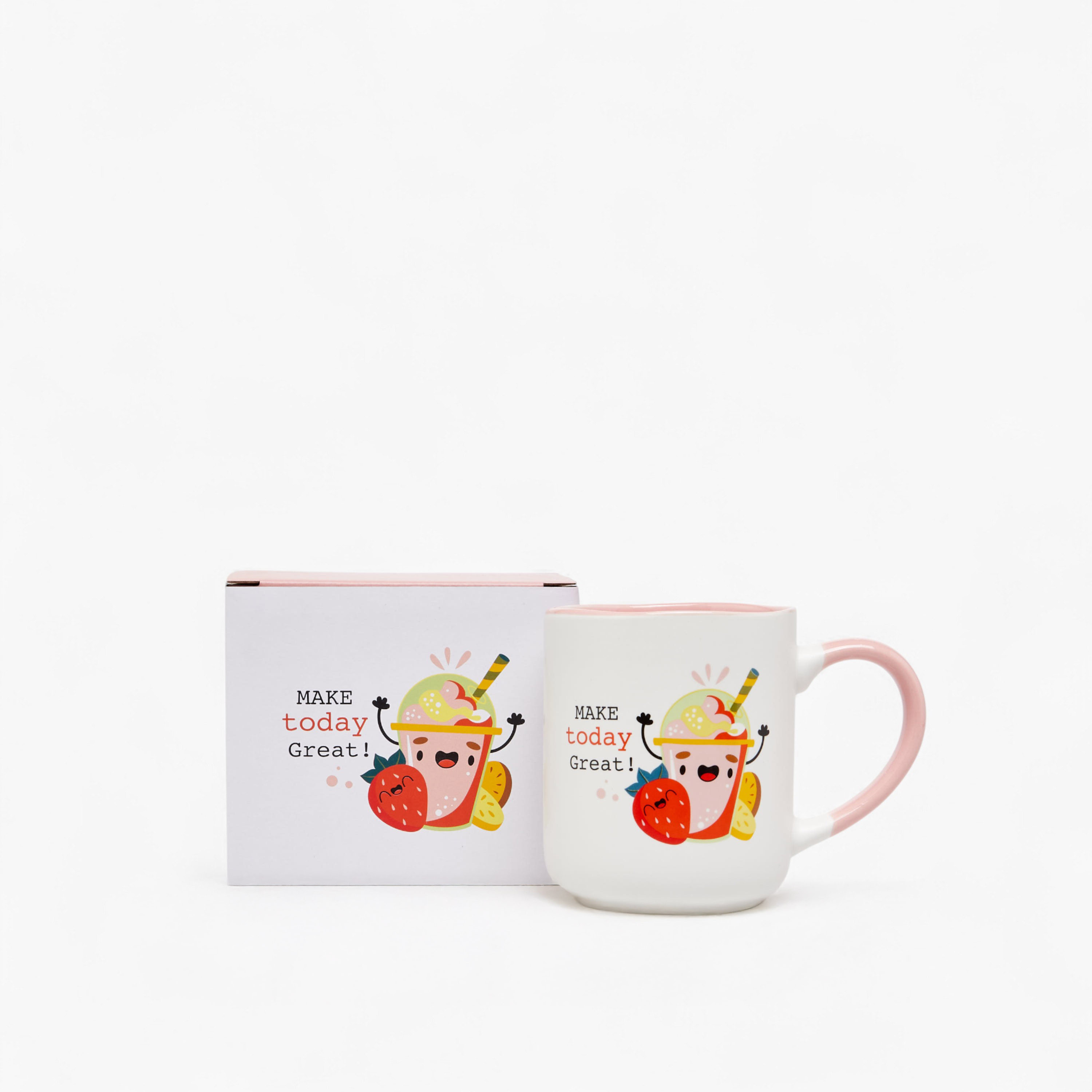 Strawberry Juice Print New Bone China Mug with Handle - 380 ml-household-dining-teaandcoffee-mugsandcups-image-4