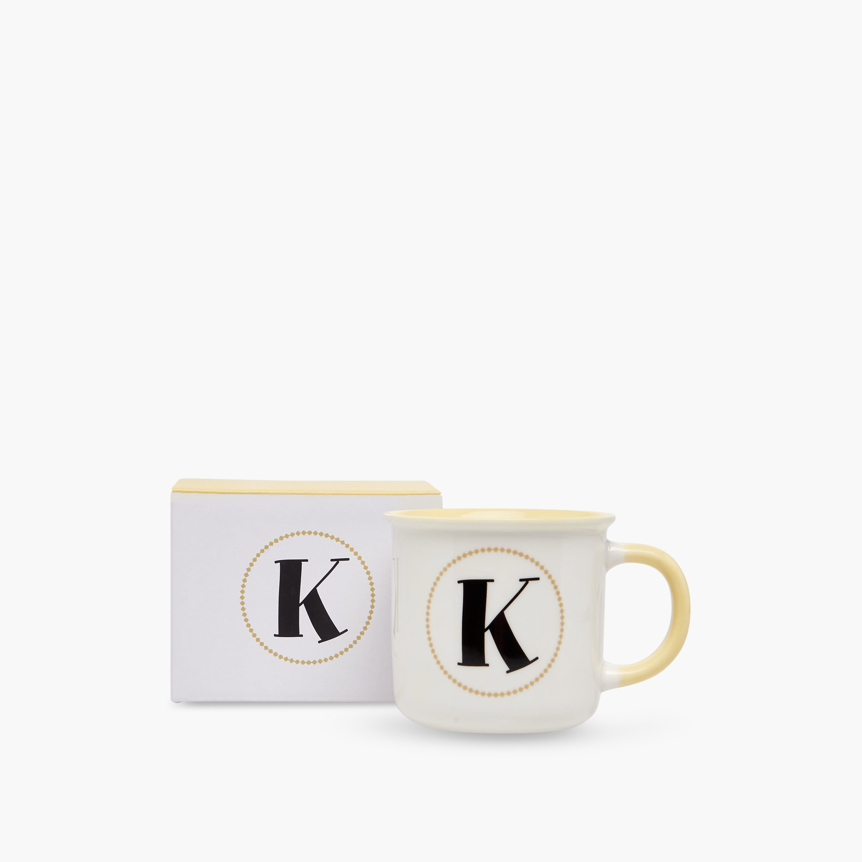 مج خزف صيني بطبعات حرف إنجليزي - 335 مل-household-dining-teaandcoffee-mugsandcups-image-1