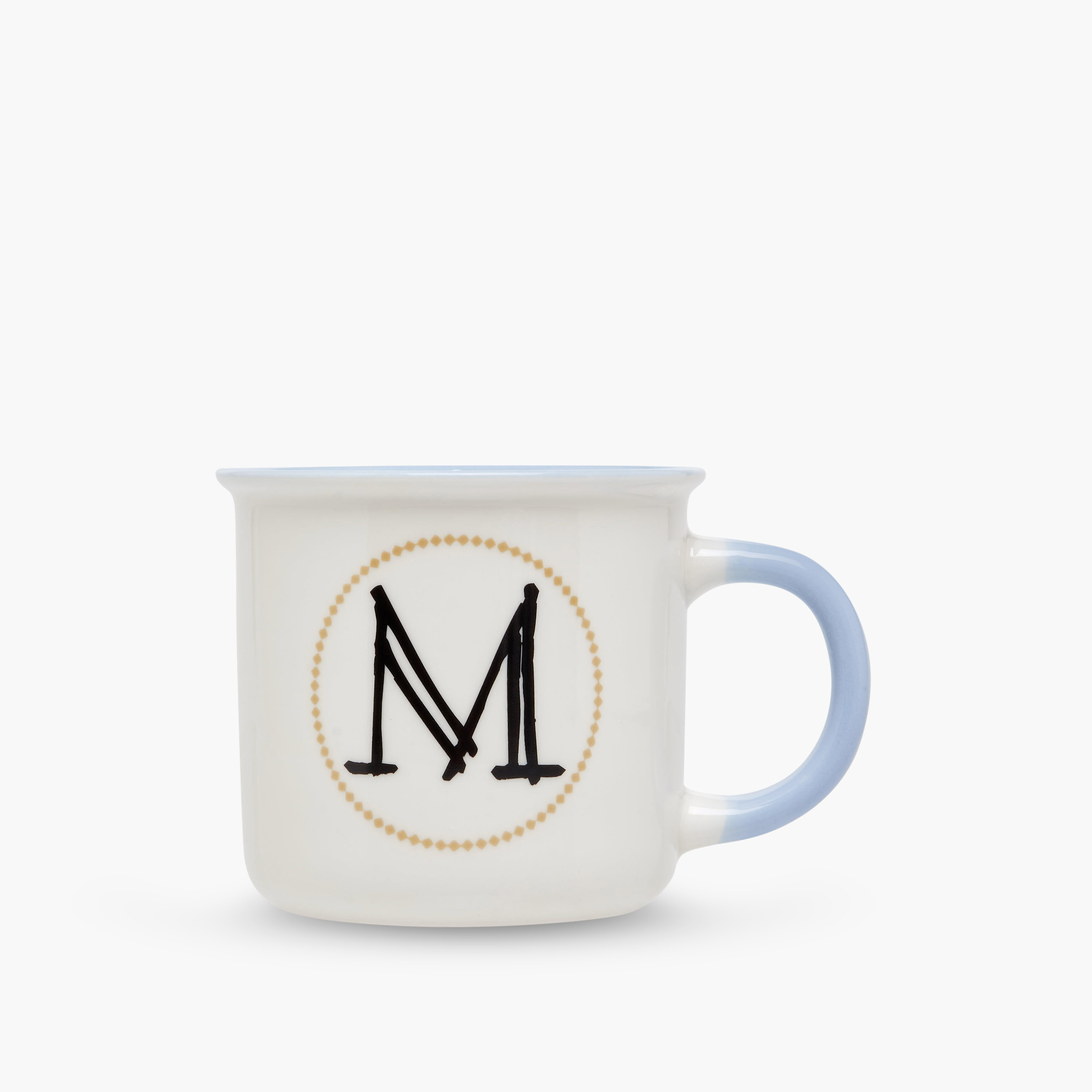 مج خزف صيني بطبعات حرف إنجليزي ومقبض - 335 مل-household-dining-teaandcoffee-mugsandcups-image-4