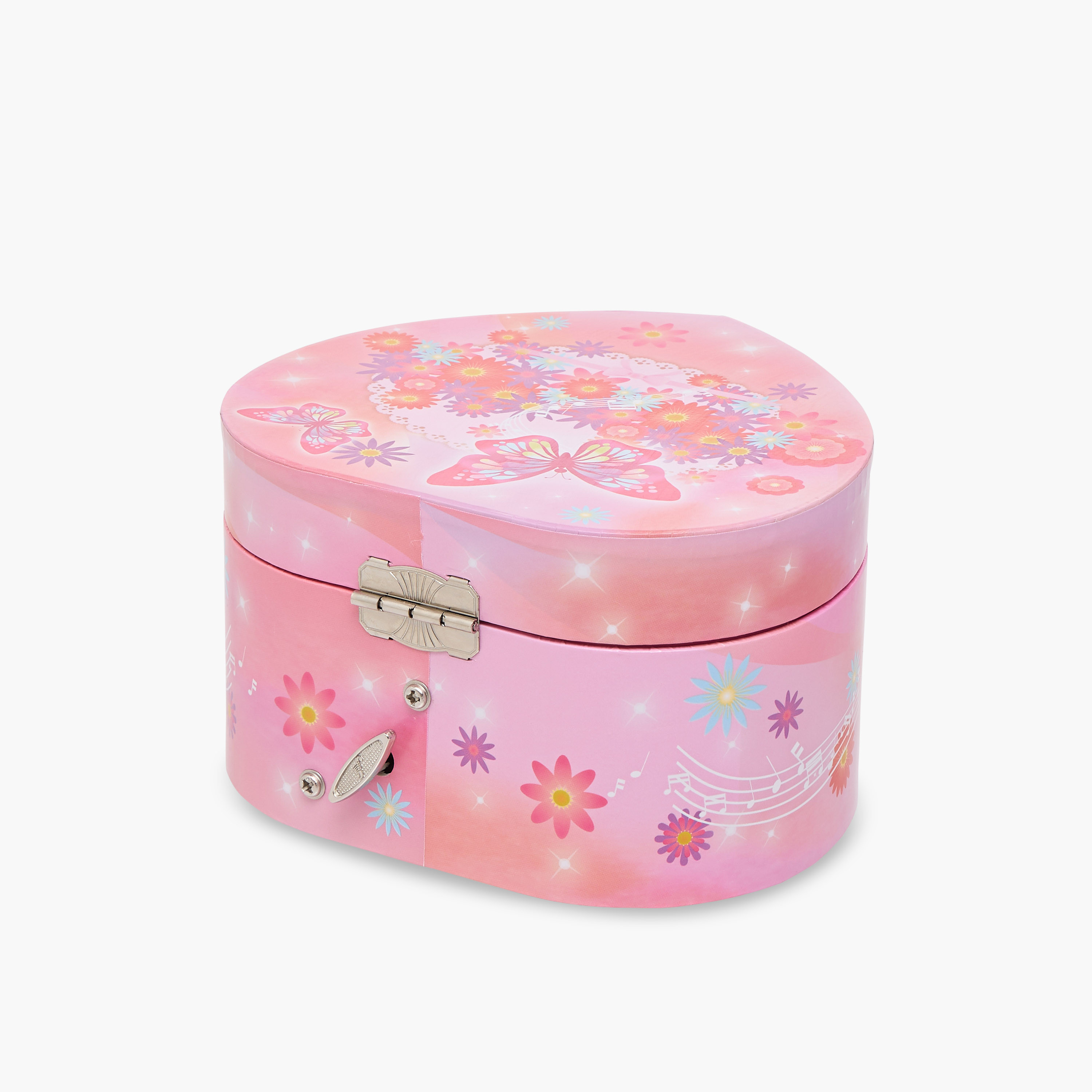 Musical Jewellery Box with Mirror - 14x13x8 cms-women-watchesandjewellery-jewellery-storage-image-3