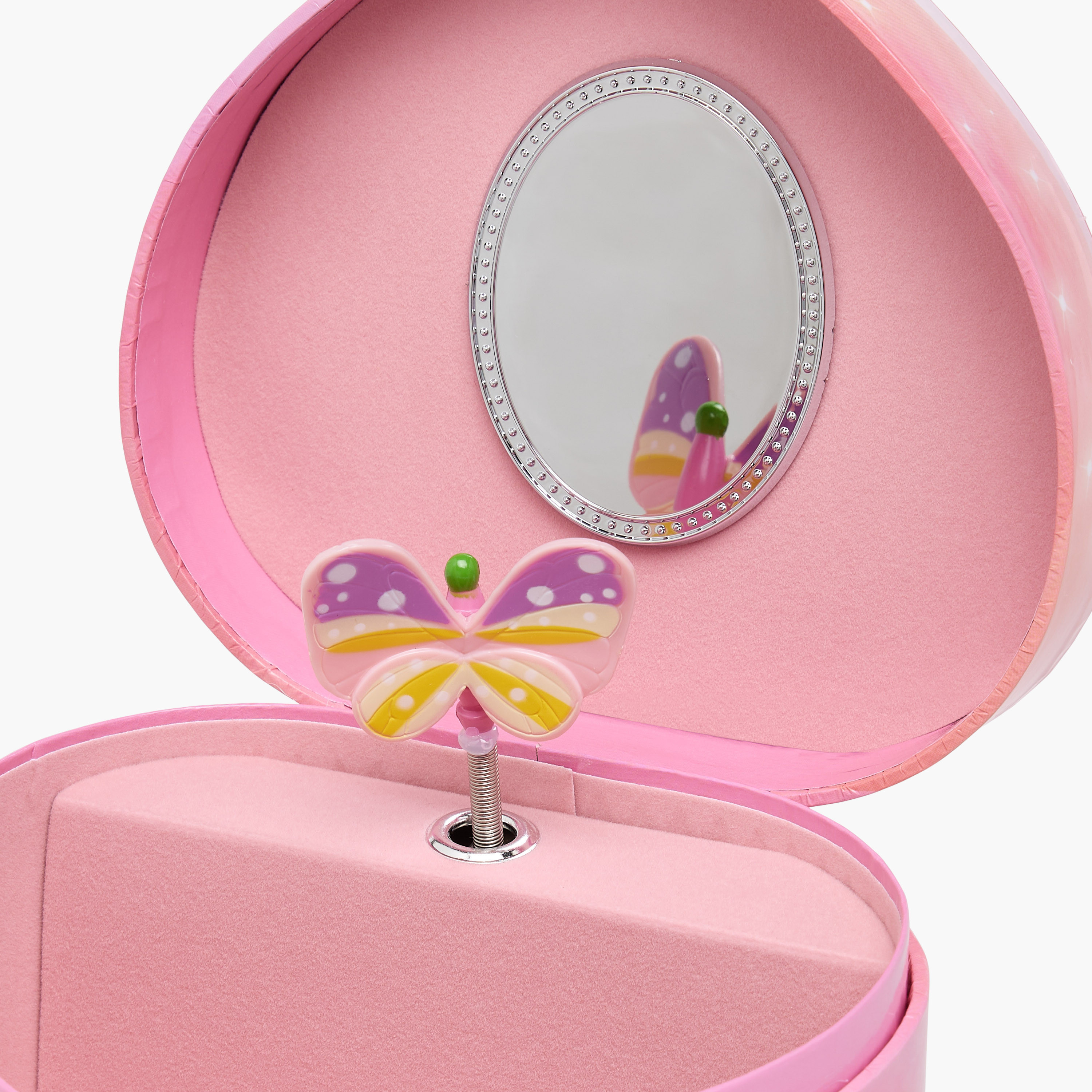 Musical Jewellery Box with Mirror - 14x13x8 cms-women-watchesandjewellery-jewellery-storage-image-6