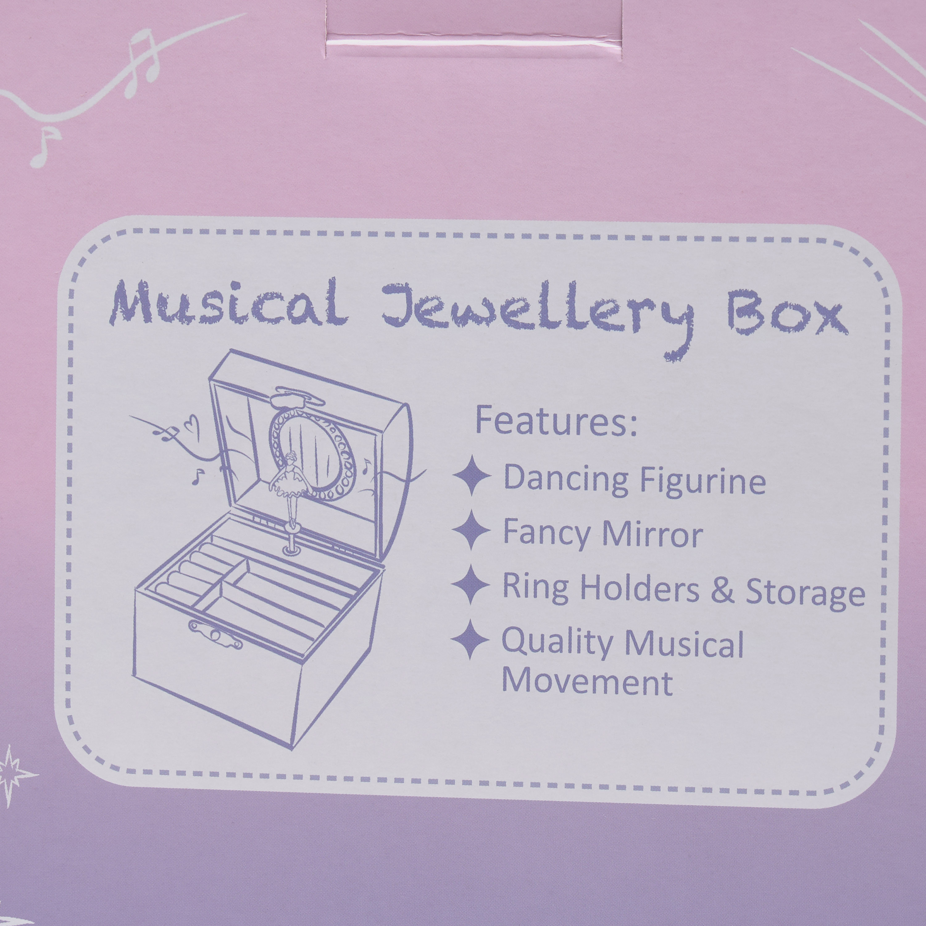 Musical Jewellery Box with Pearl Handle - 17x13x14 cms-women-watchesandjewellery-jewellery-storage-image-12