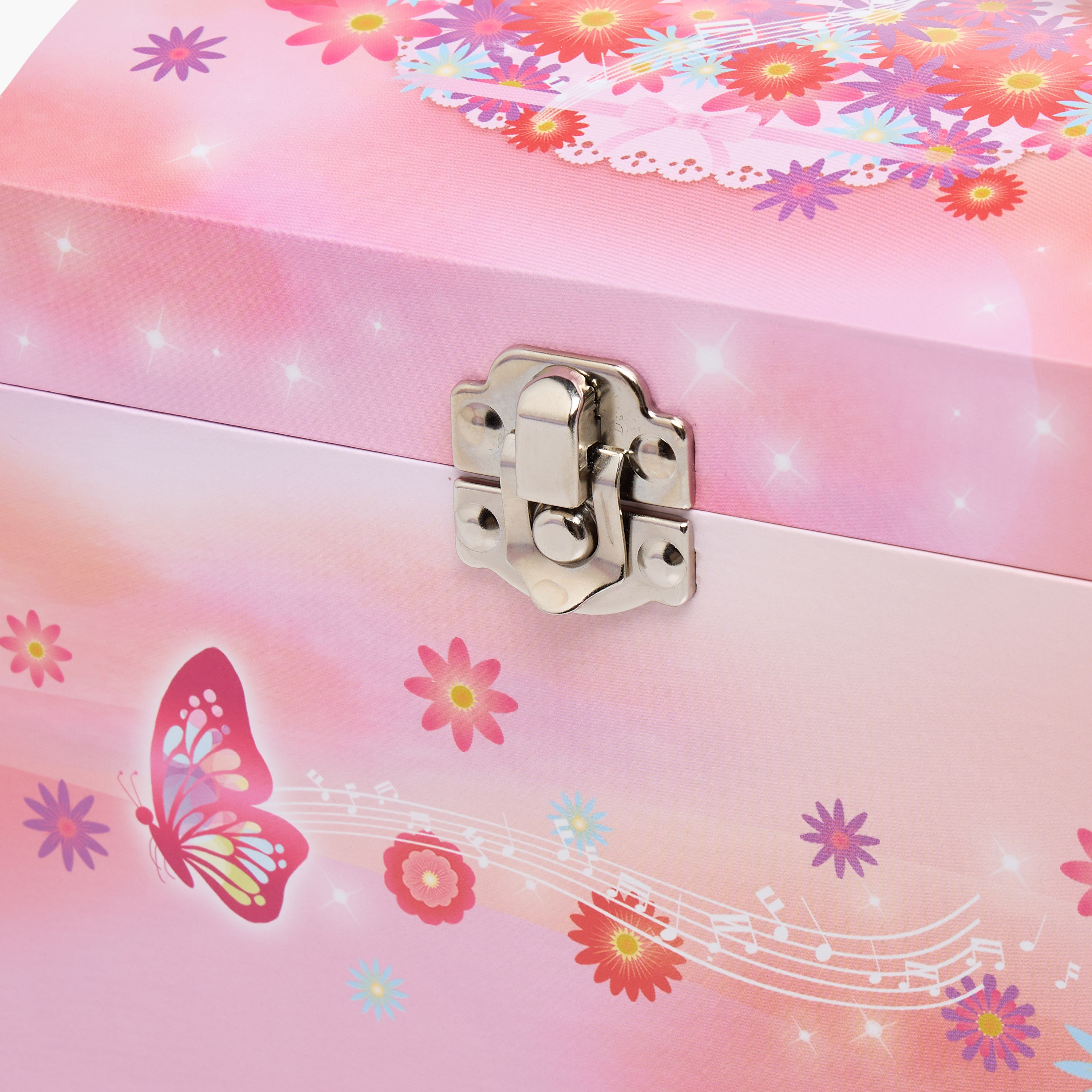 Musical Jewellery Box with Pearl Handle - 17x13x14 cms-women-watchesandjewellery-jewellery-storage-image-5