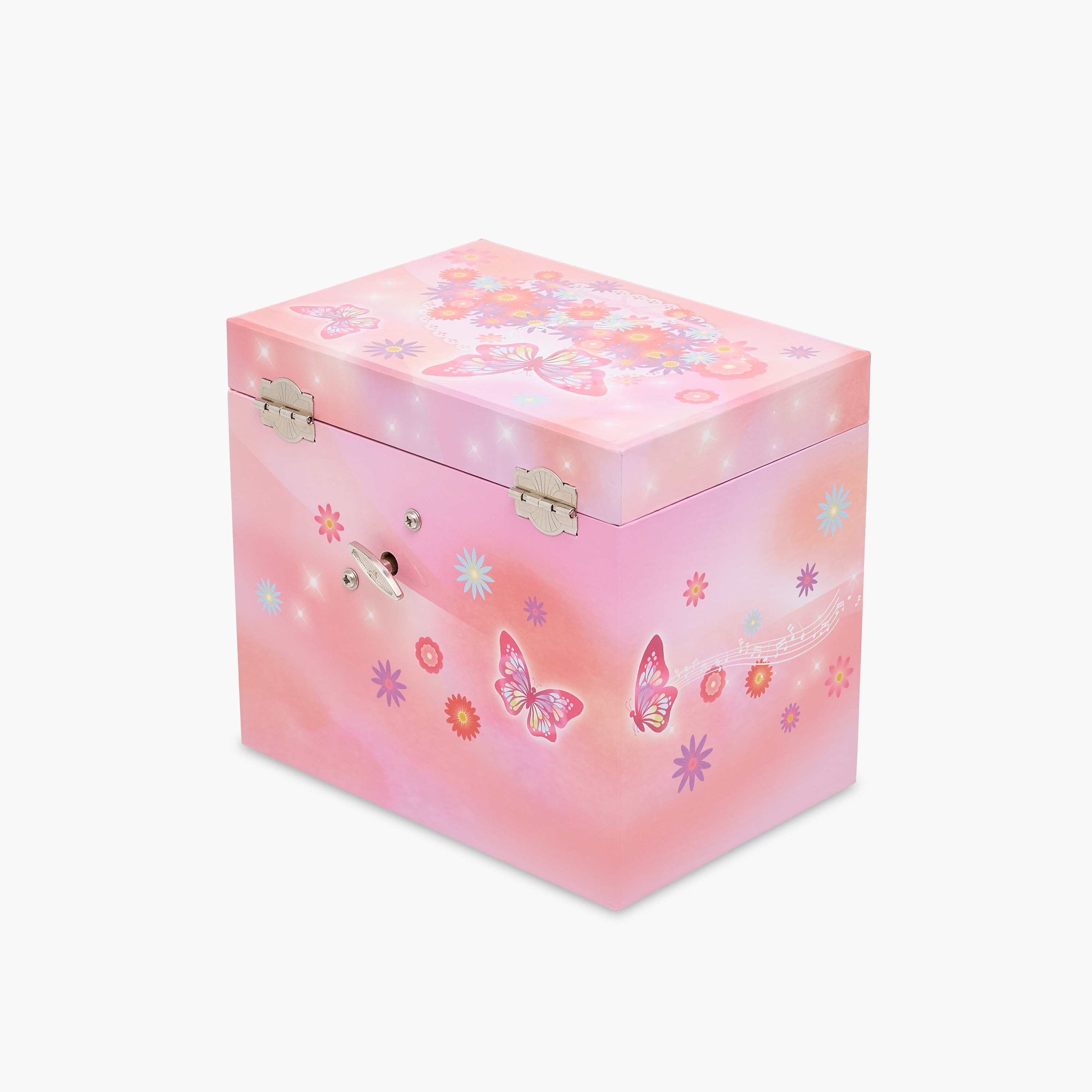 Musical Jewellery Box with Mirror - 16x11x14 cms-women-watchesandjewellery-jewellery-storage-image-3