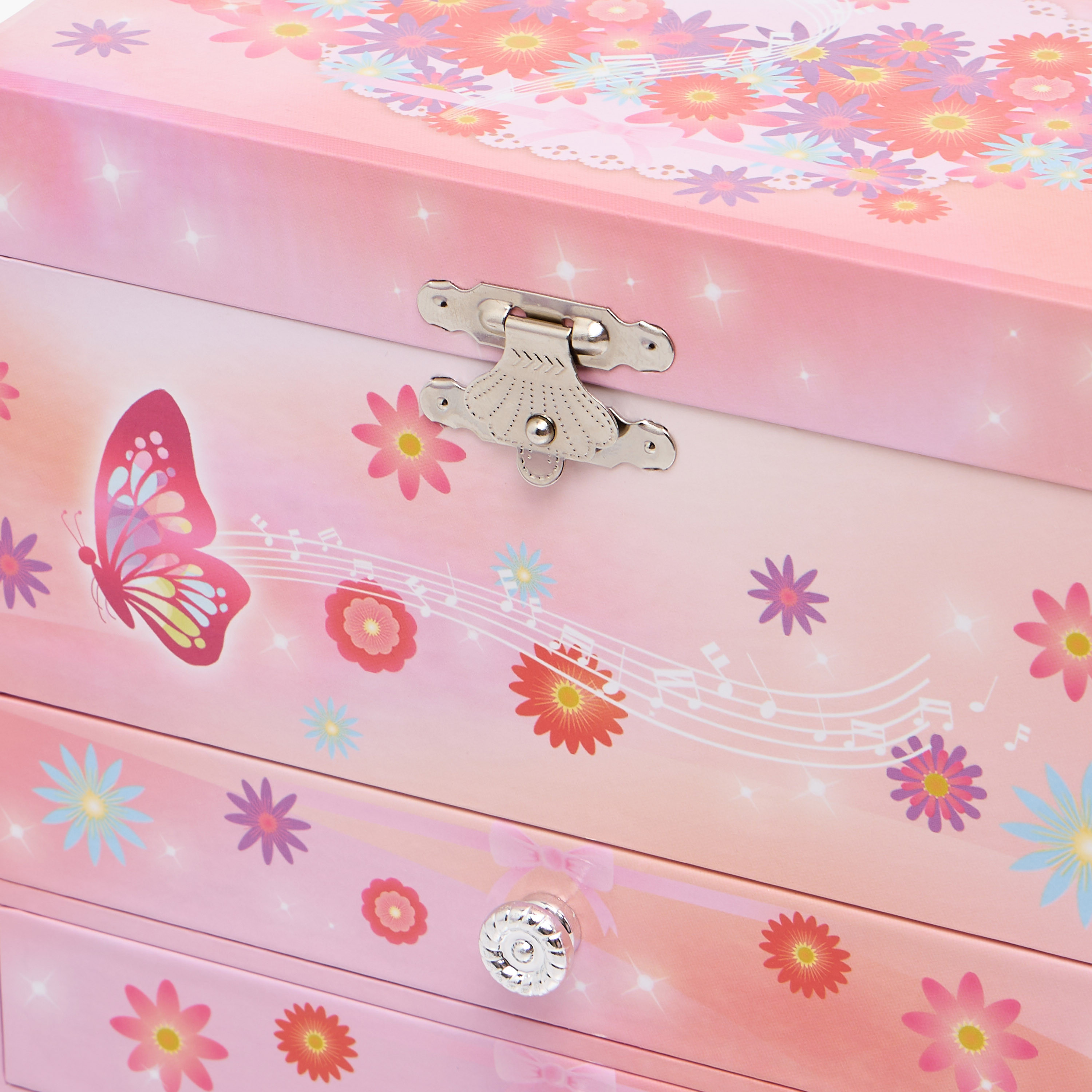 Musical Jewellery Box with Mirror - 16x11x14 cms-women-watchesandjewellery-jewellery-storage-image-5