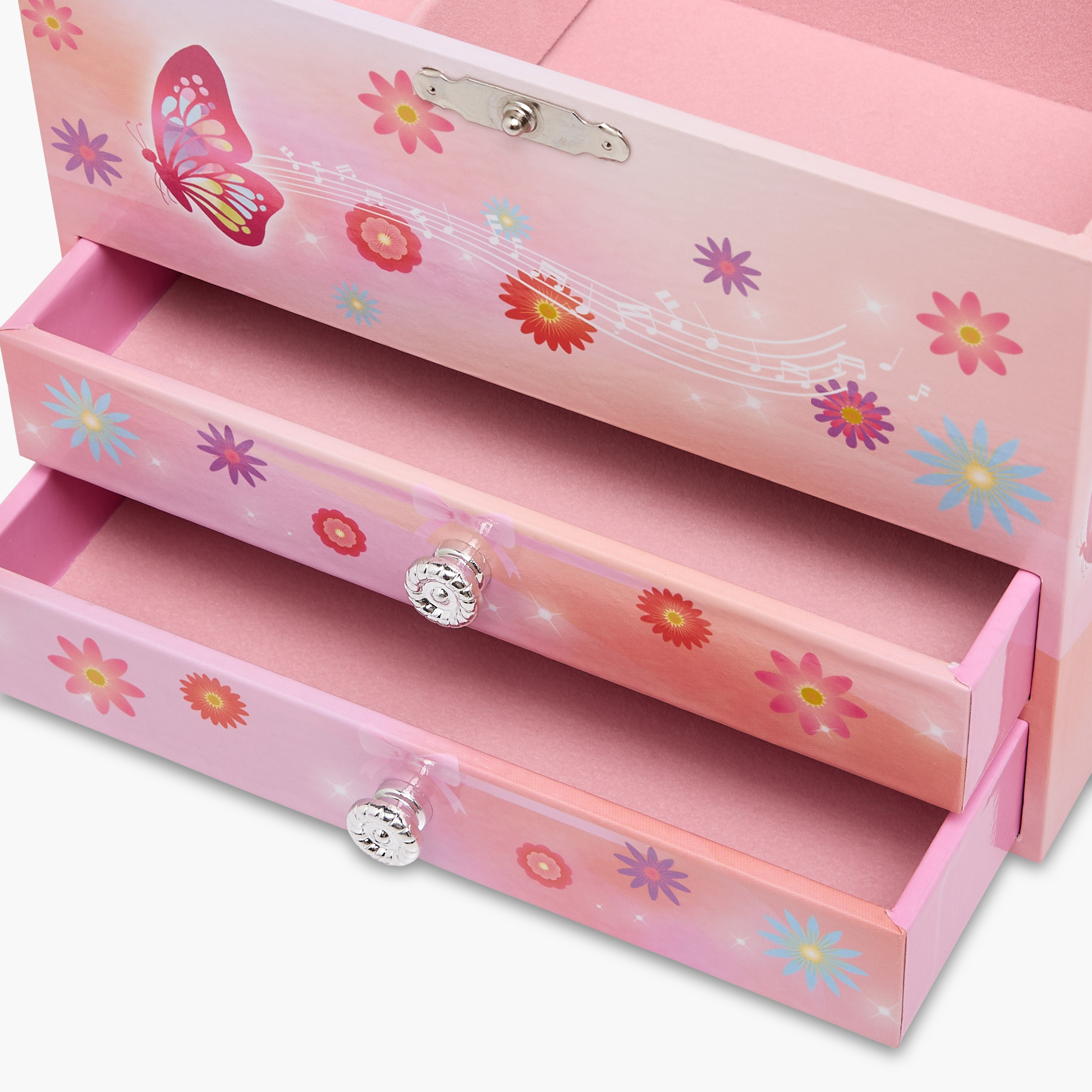 Musical Jewellery Box with Mirror - 16x11x14 cms-women-watchesandjewellery-jewellery-storage-image-6