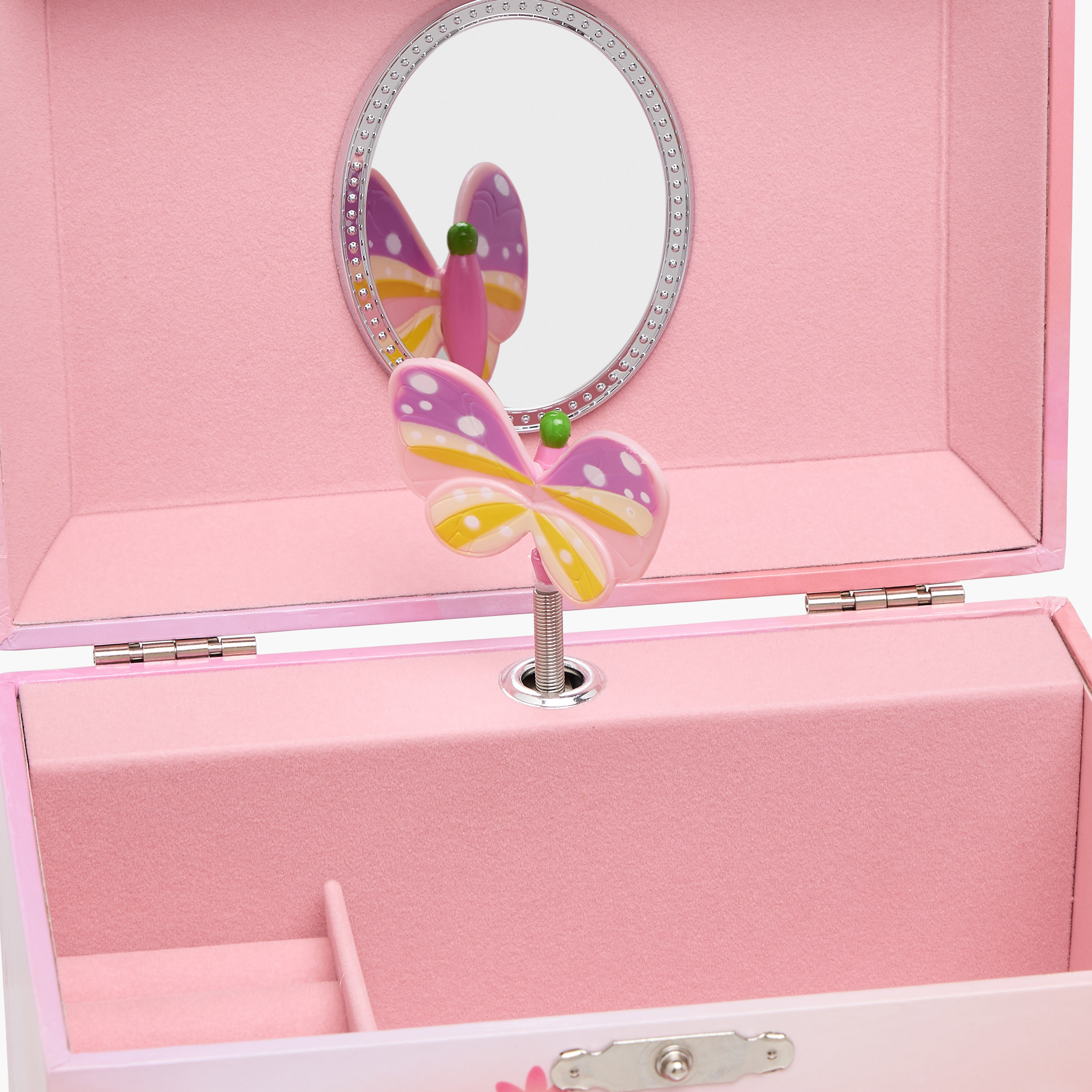 Musical Jewellery Box with Mirror - 16x11x14 cms-women-watchesandjewellery-jewellery-storage-image-8