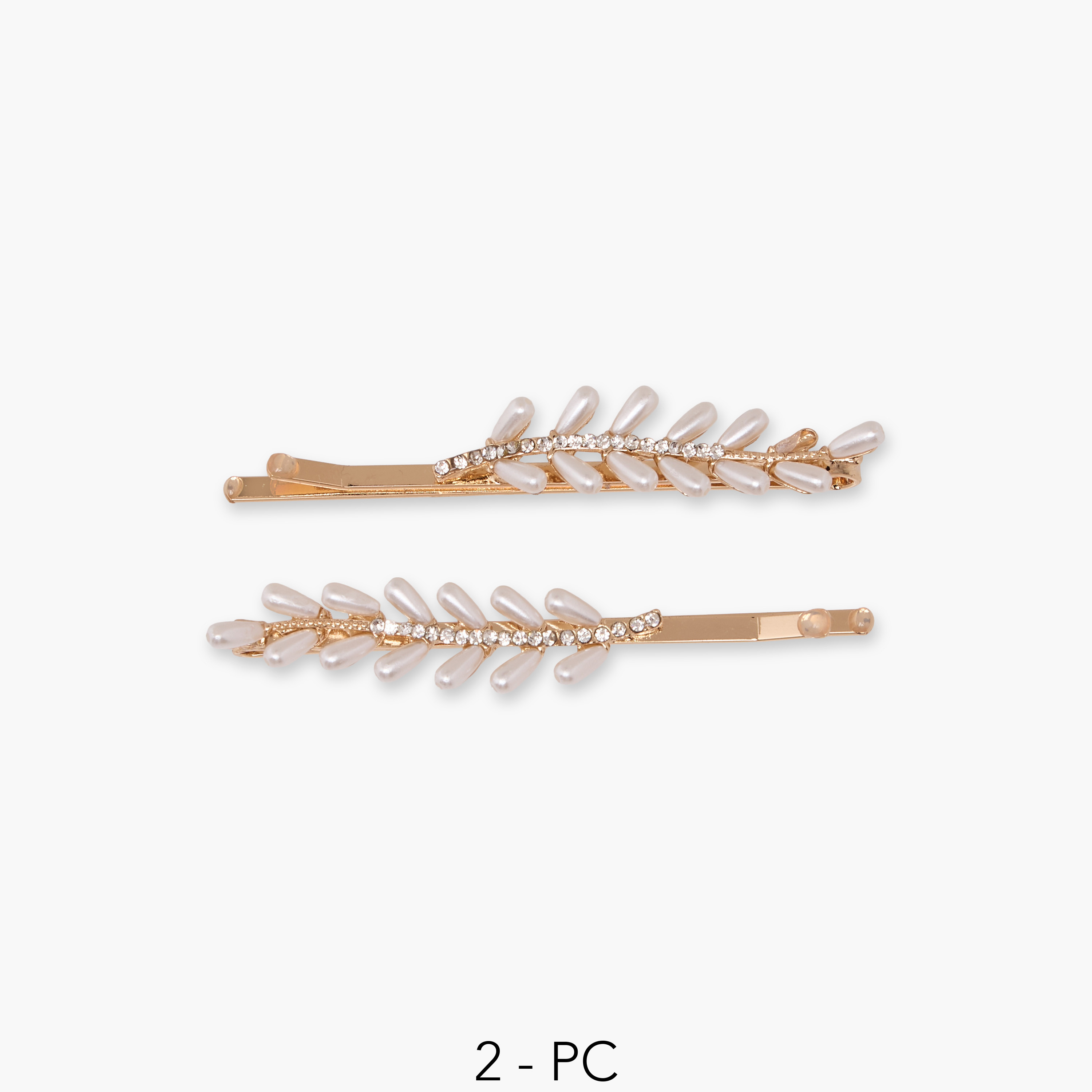 Pack of 2 Hair Pins with Embellishments-women-hairaccessories-hairpins-image-1