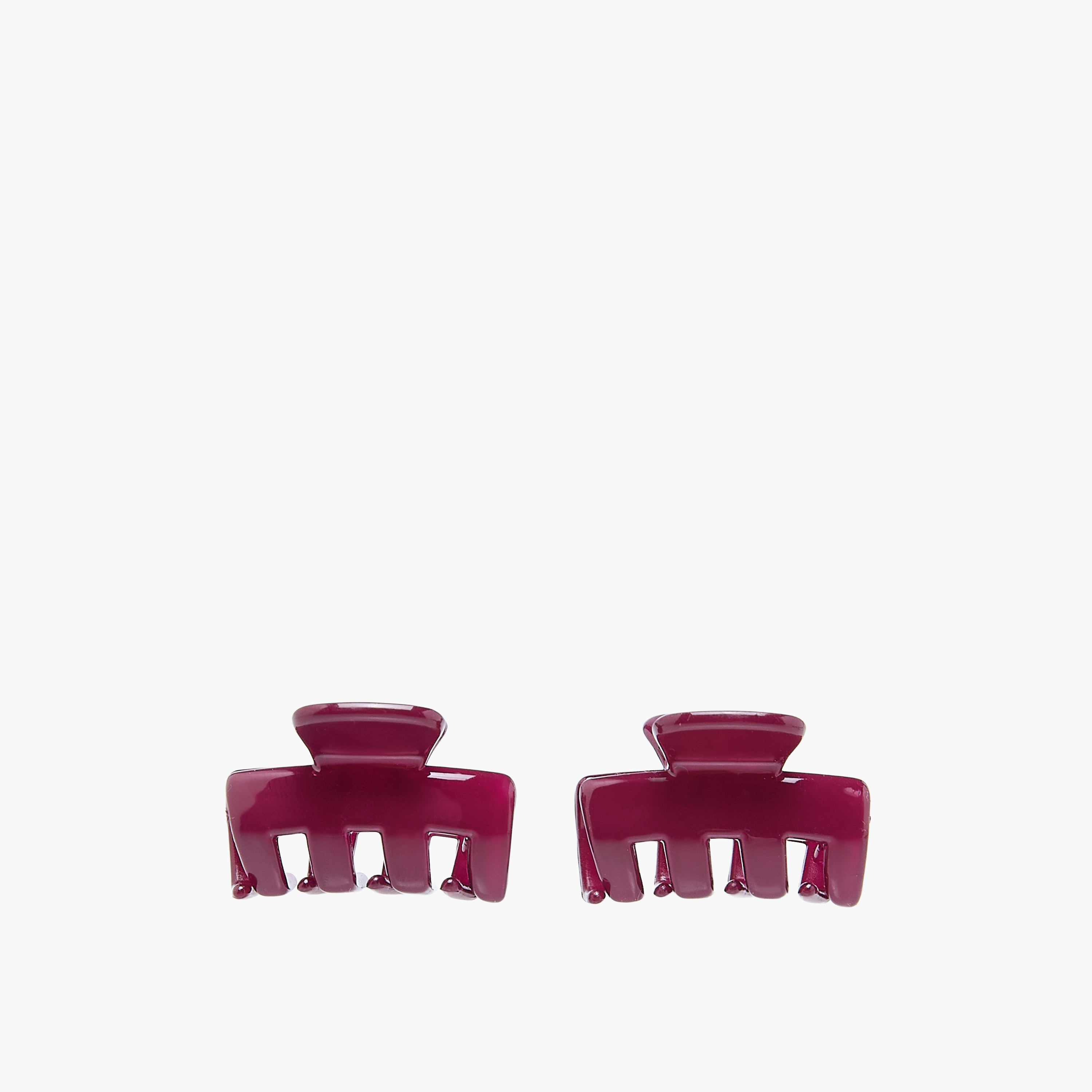 Pack of 6 Rectangular Hair Clamps-women-hairaccessories-clamps-image-3